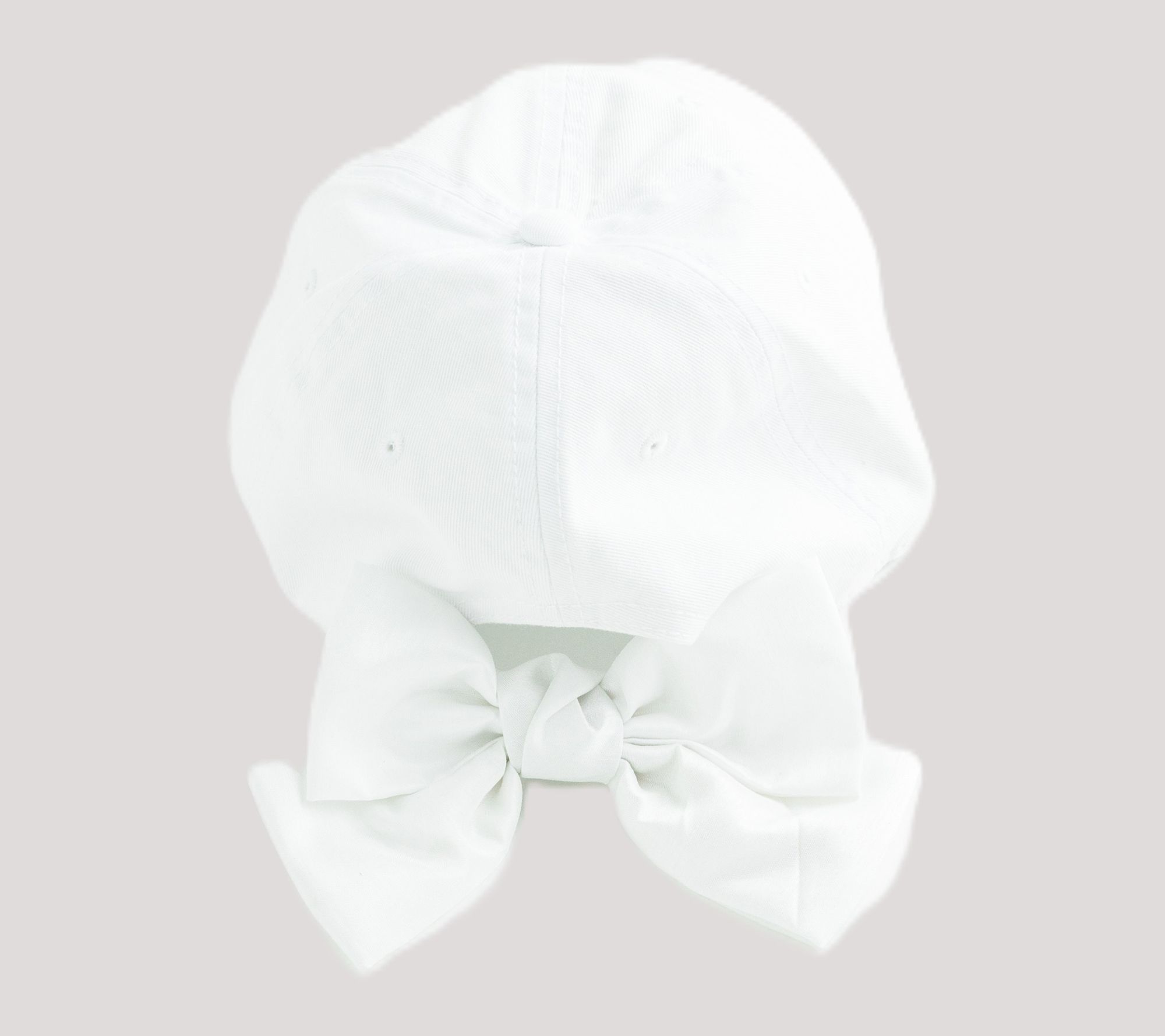 Violet and Brooks Cotton Dupioni Bow Cap