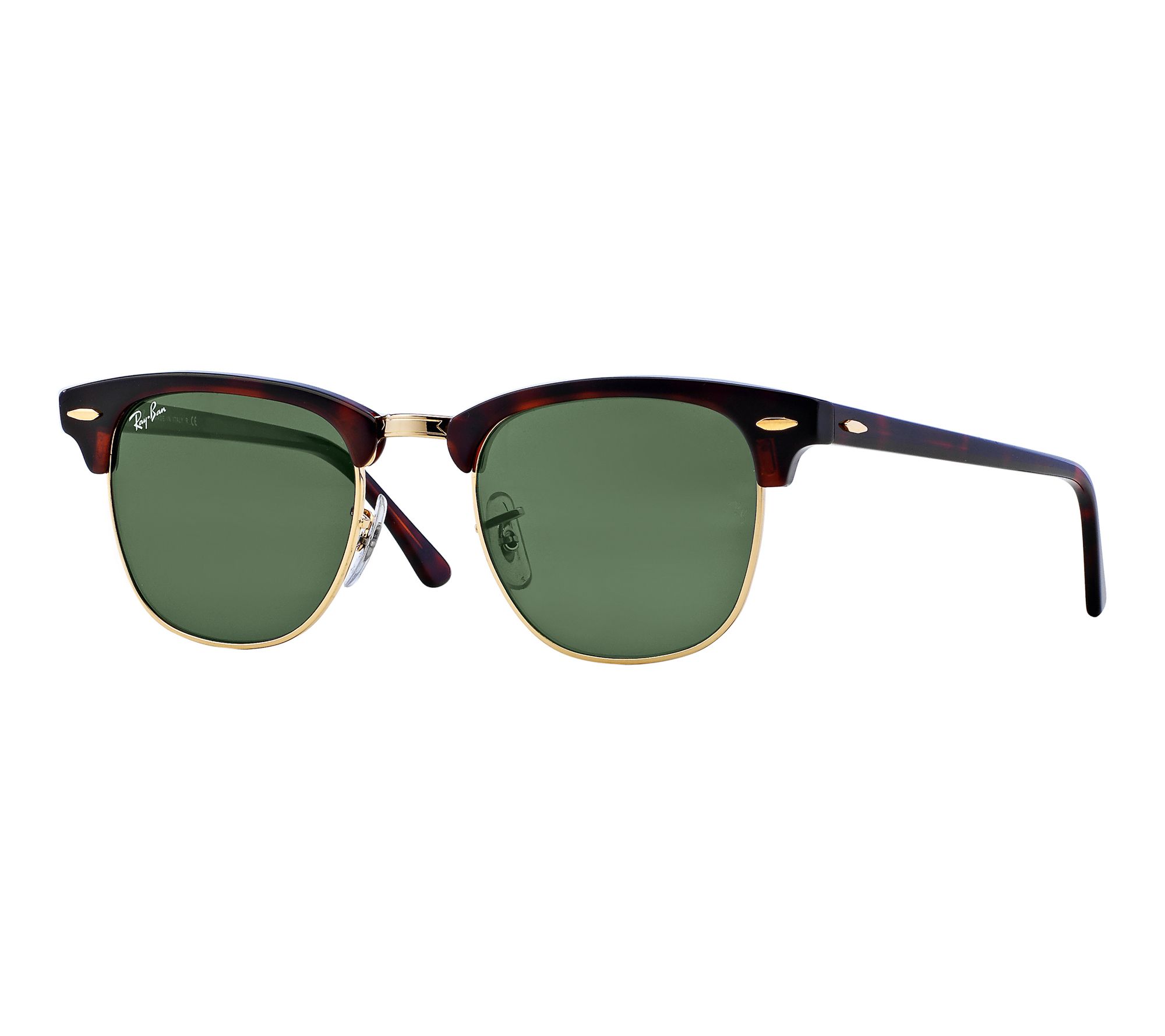 Ray-Ban Clubmaster Classic Sunglasses- PolishedTortoise/51m