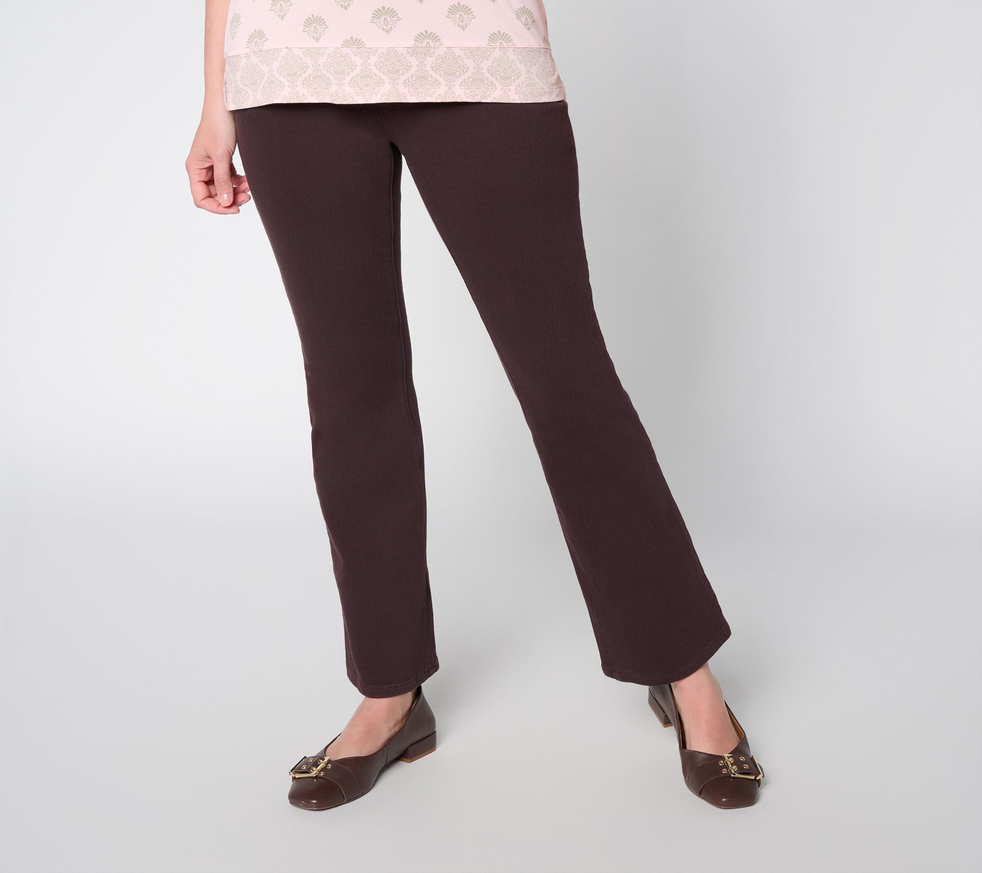 "As Is" Belle by Kim Gravel Petite Flexibelle Boot Cut Jean