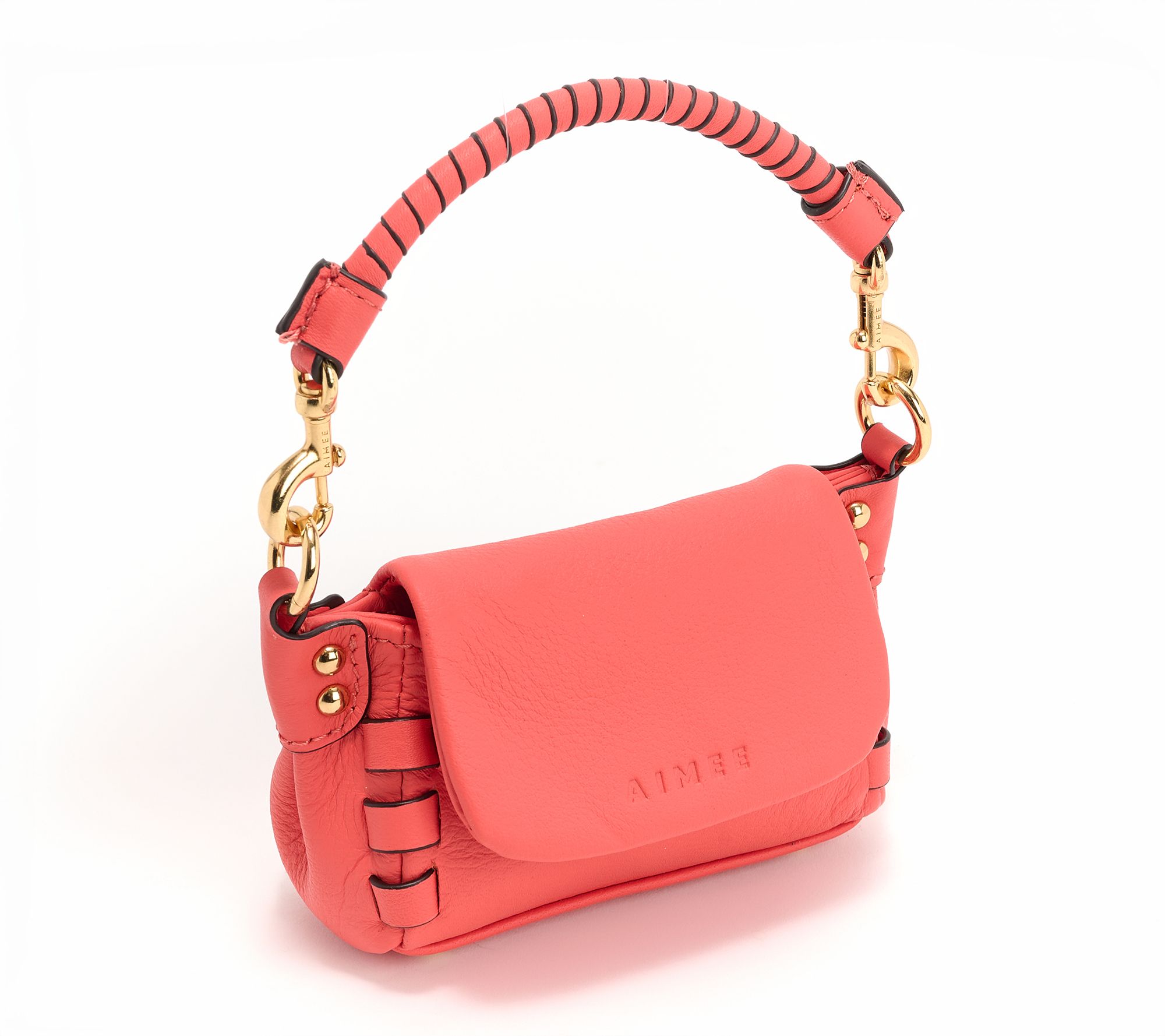 "As Is" Aimee Kestenberg Zen Leather Mini Bag Charm