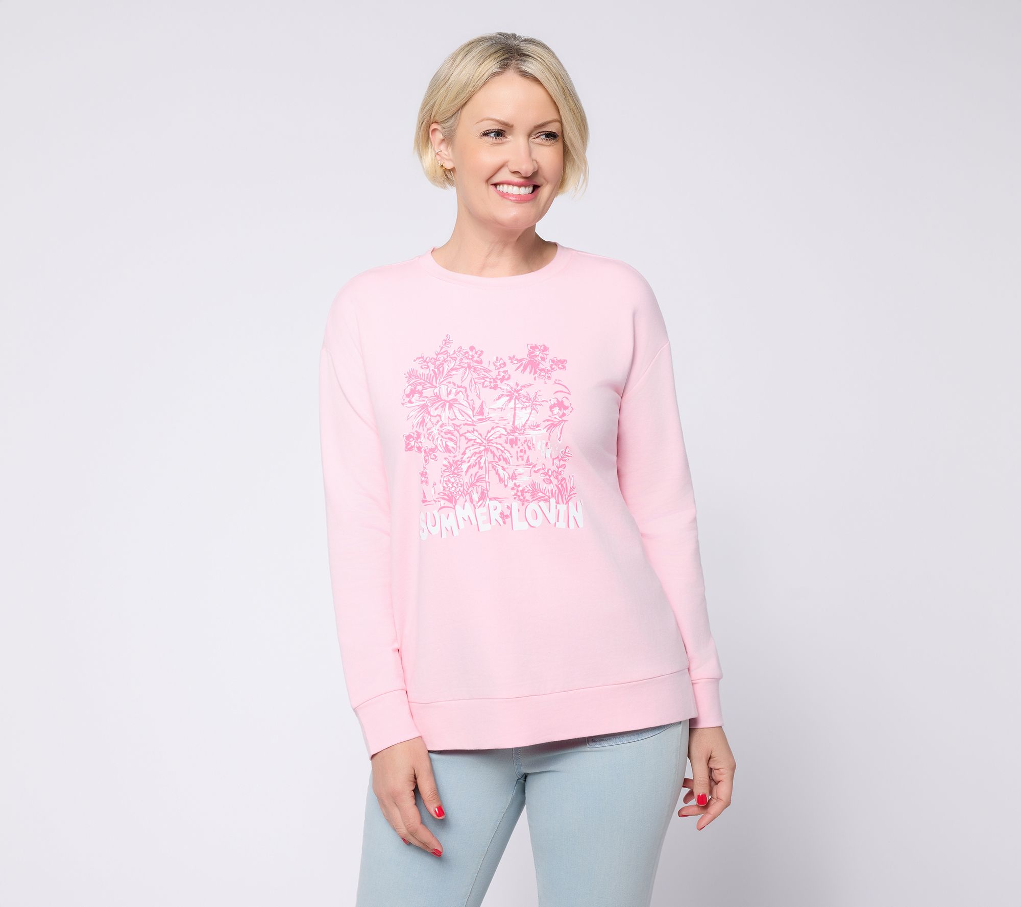 "As Is" Belle Body by Kim Gravel French Terry Summer Lovin' Top