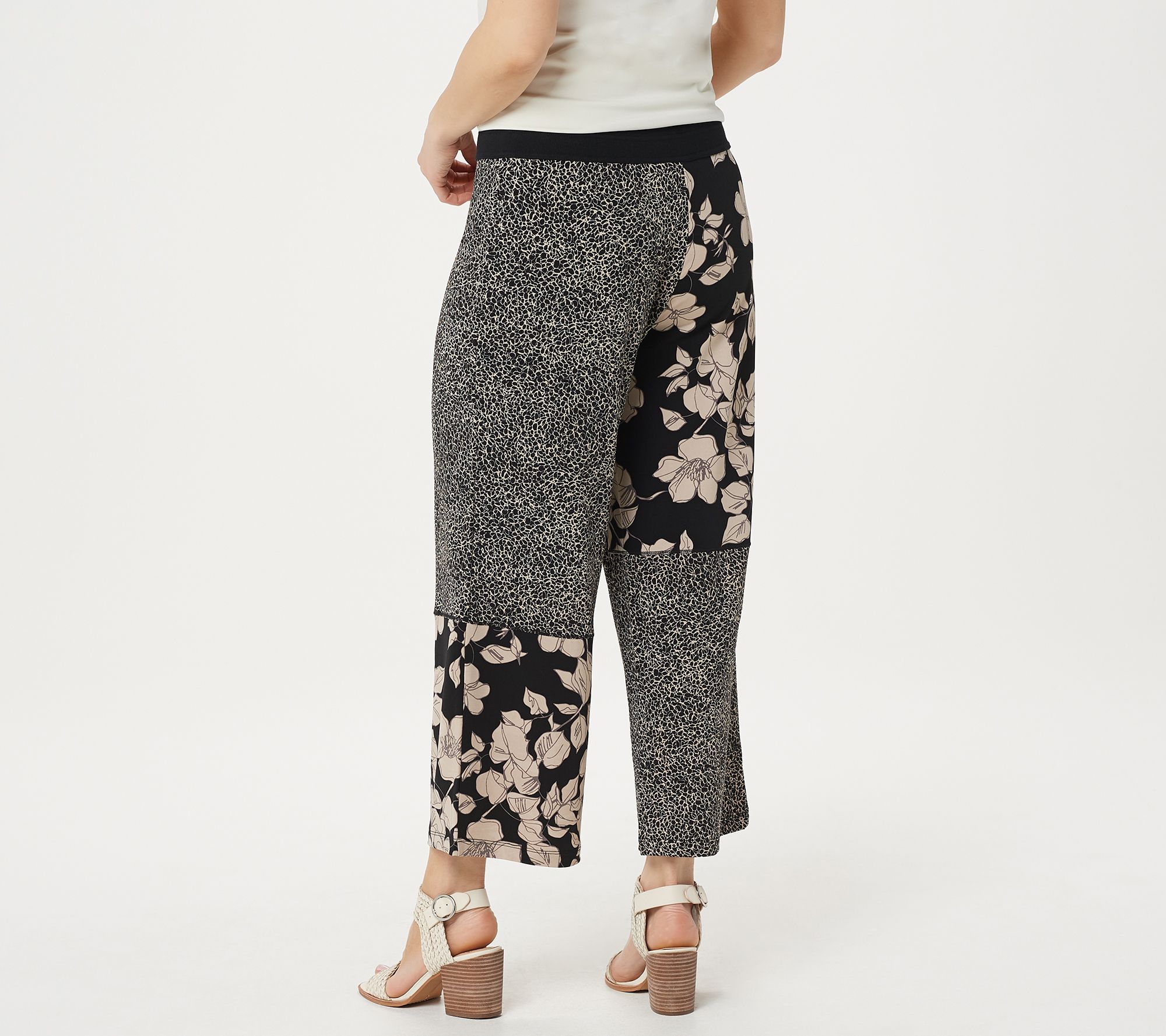 susan graver wide leg pants