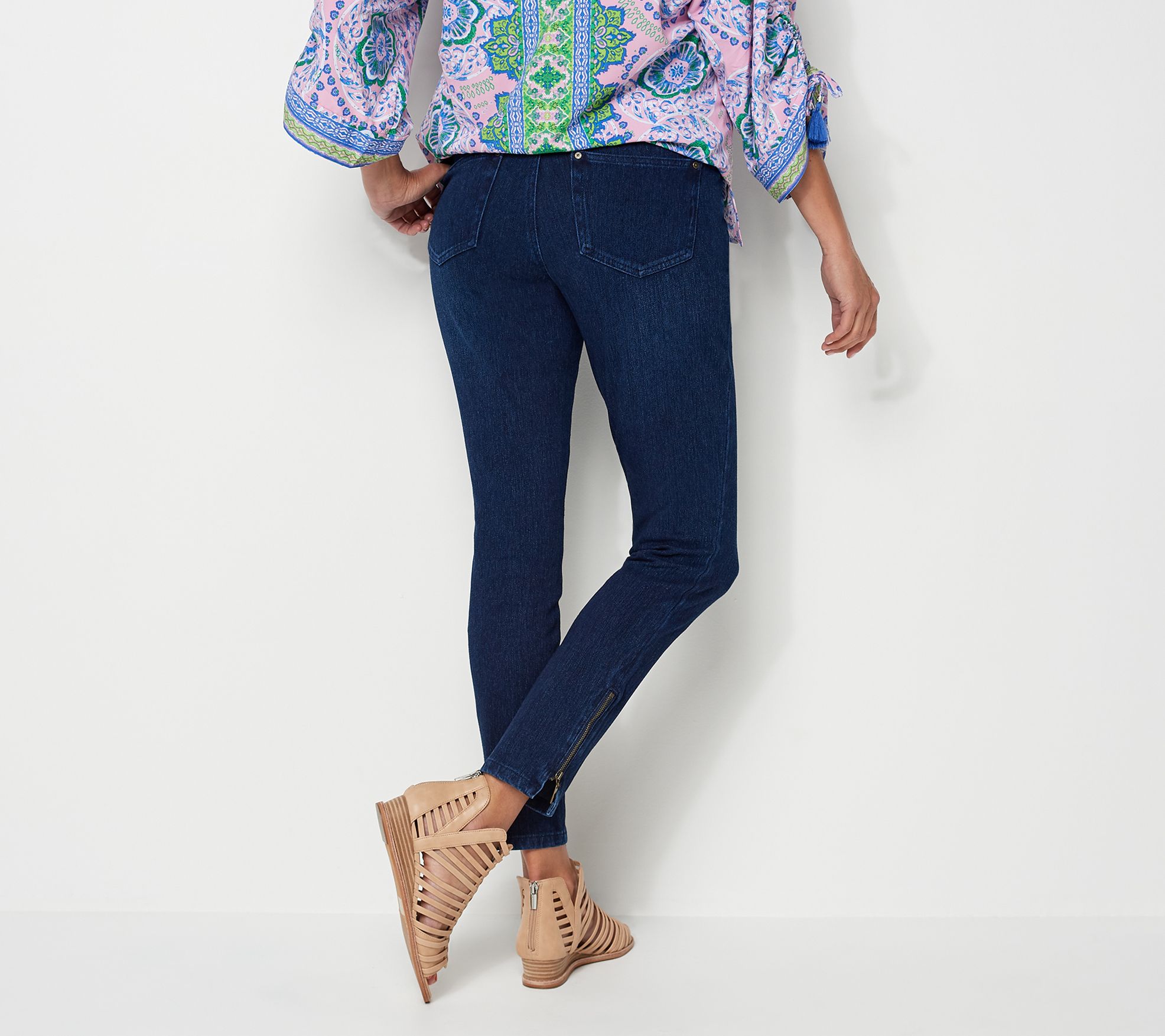 flexibelle jeans qvc