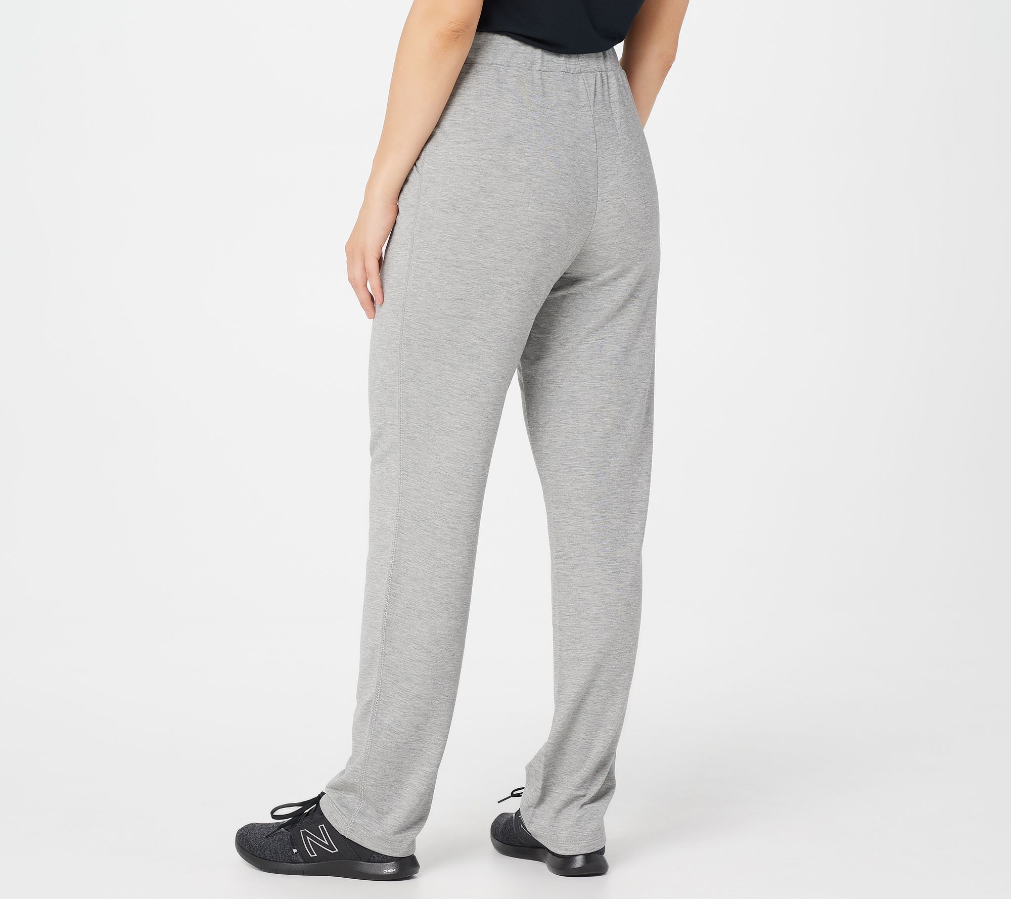 Quacker Factory Anytime Petite Straight Leg Pants - QVC.com