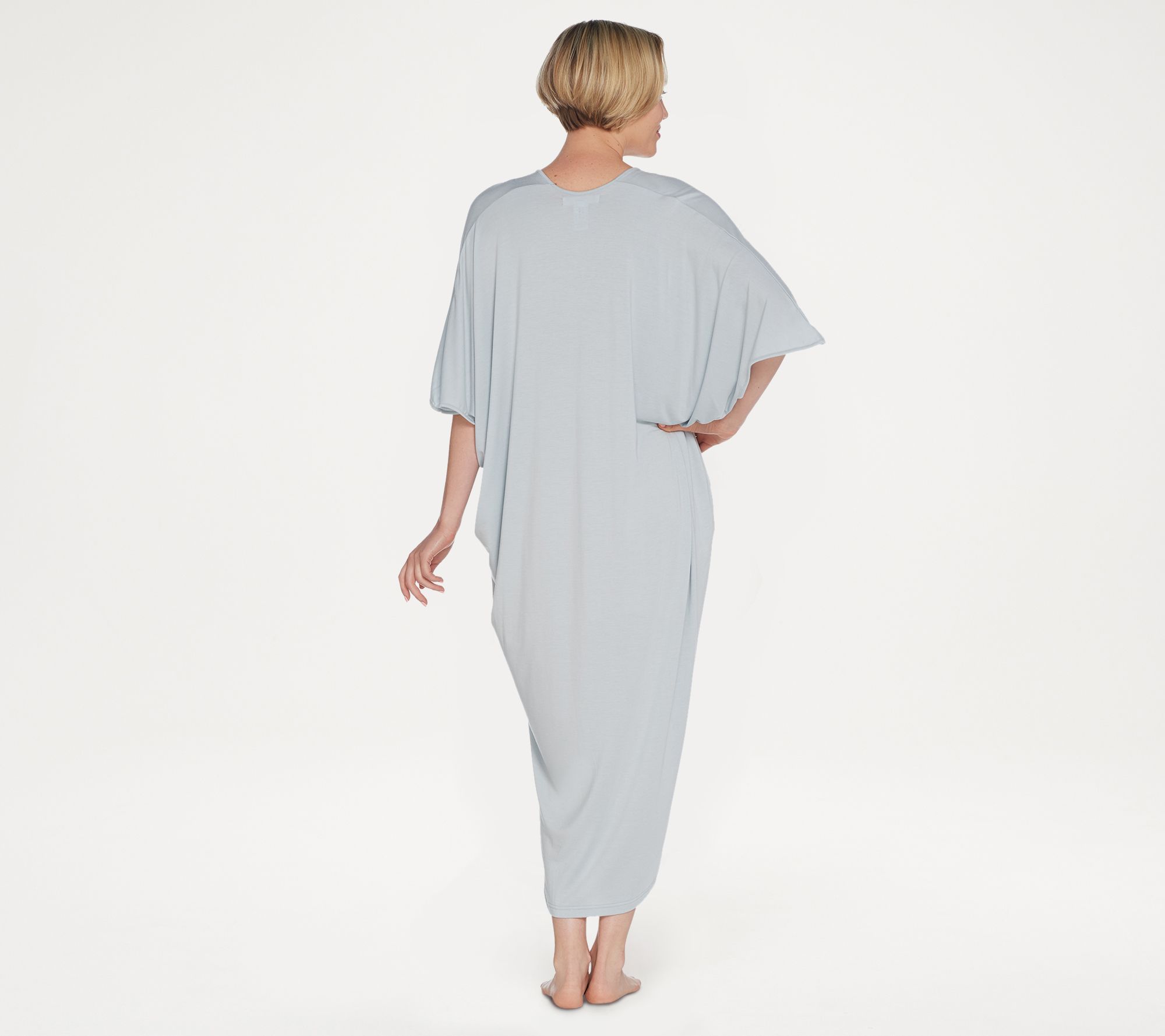 qvc barefoot dreams caftan