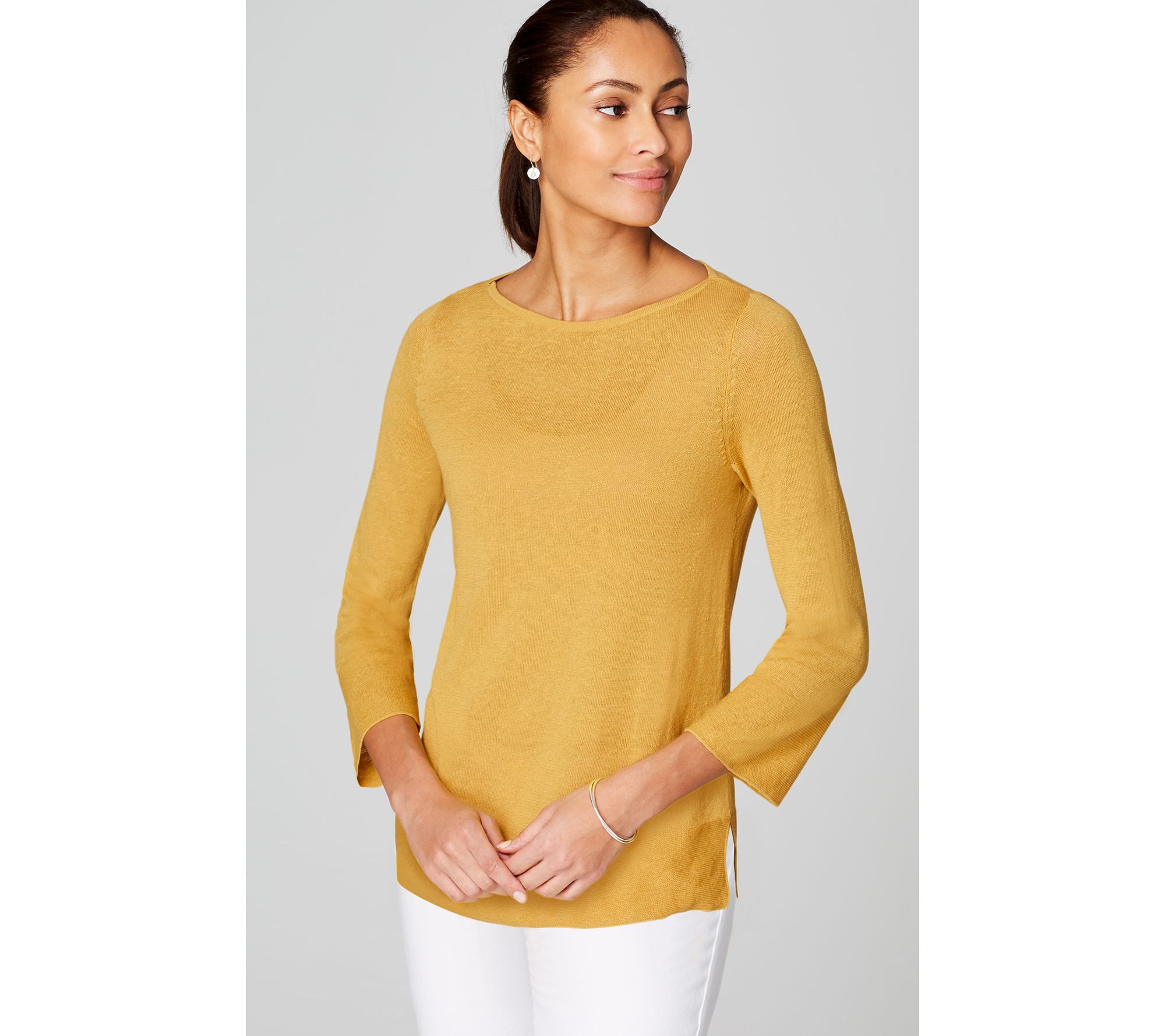 J. Jill Cotton/Linen Asymmetrical Sweater  Asymmetrical sweater, Clothes  design, Sweaters for women