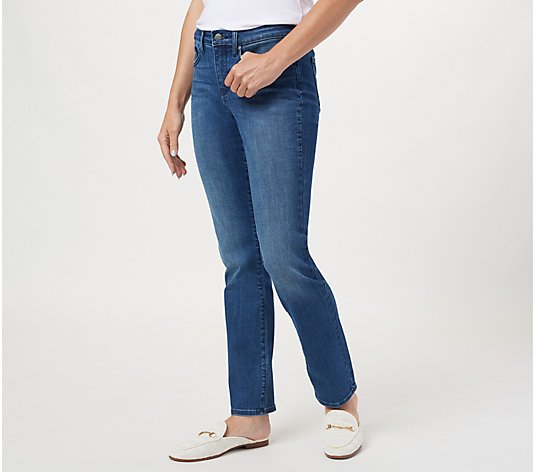 NYDJ Sheri Slim-Leg Jeans- Bluewell