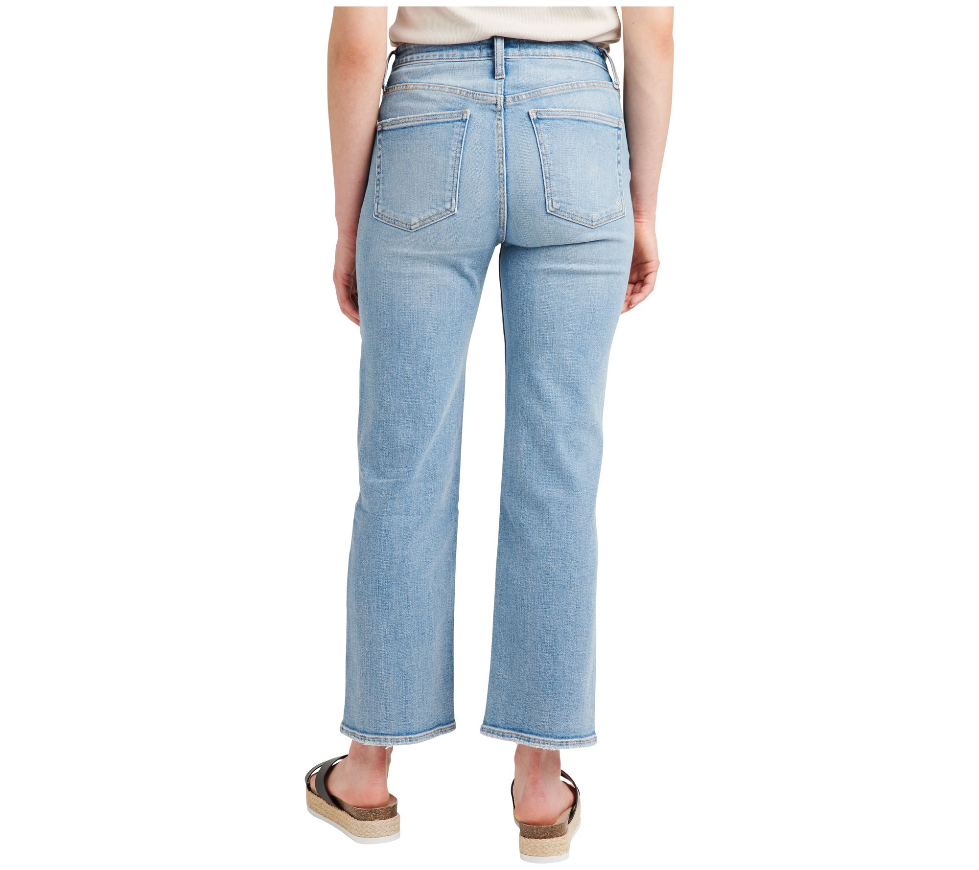 Silver Jeans Co. Eyes on Wide High Rise Wide Le g Jeans - QVC.com