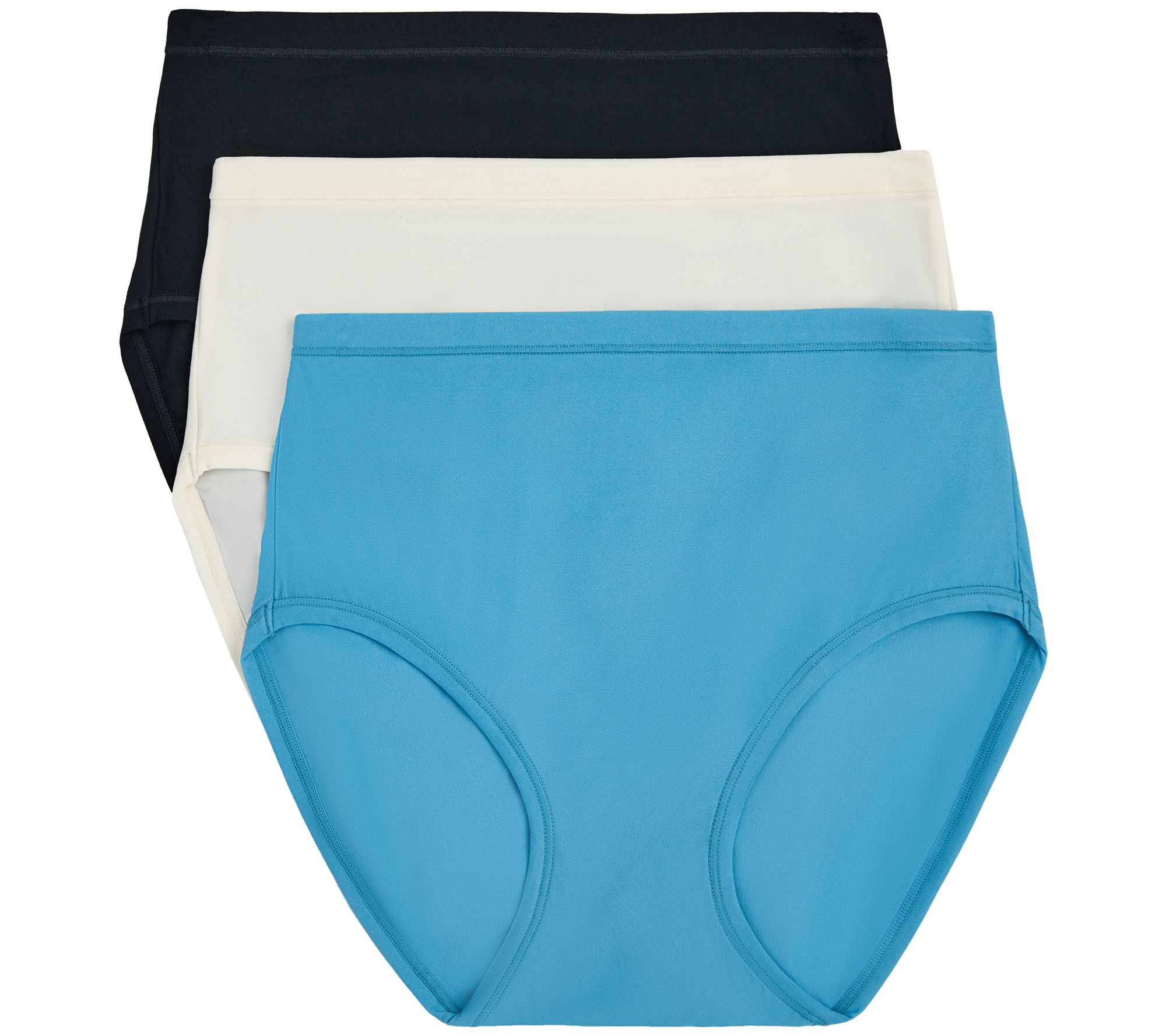 Hanes® Women's Get Cozy Panties HIPSTERS 3-Pack Breathable