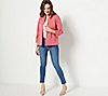 "As Is" Isaac Mizrahi Live! Elements 24/7 Knit Open Front Jacket, 2 of 3
