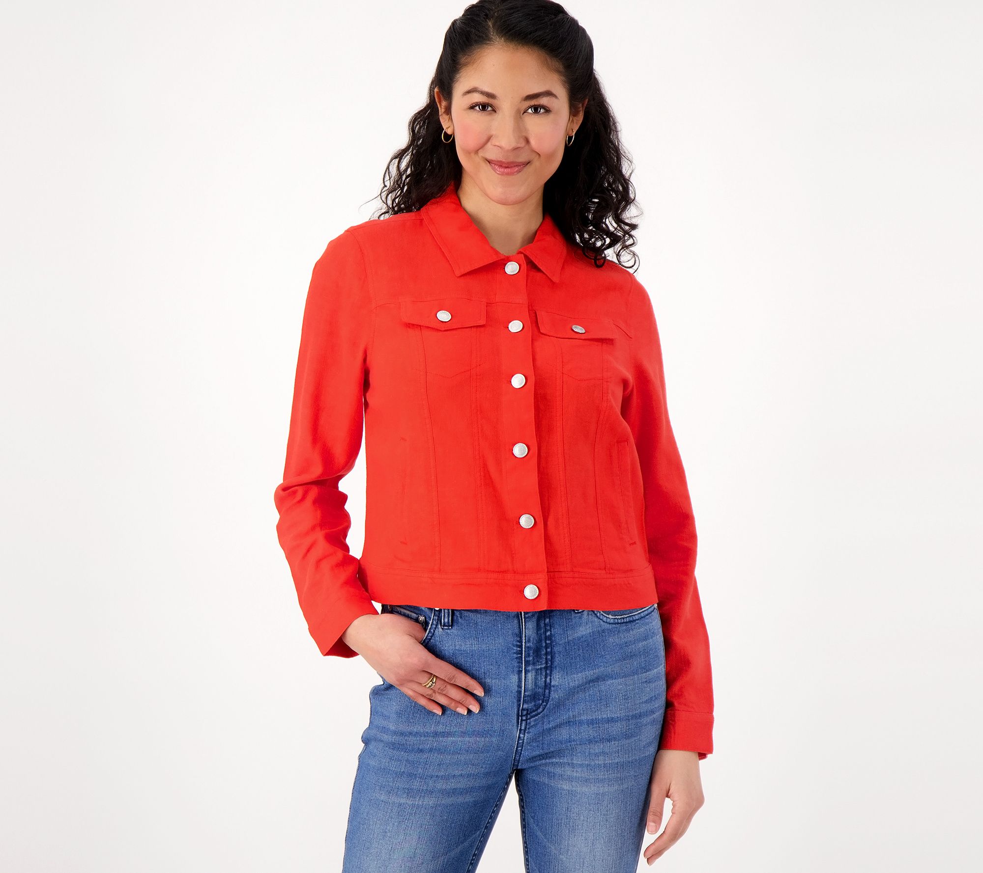 Tangerine womens activewear jacket - Gem