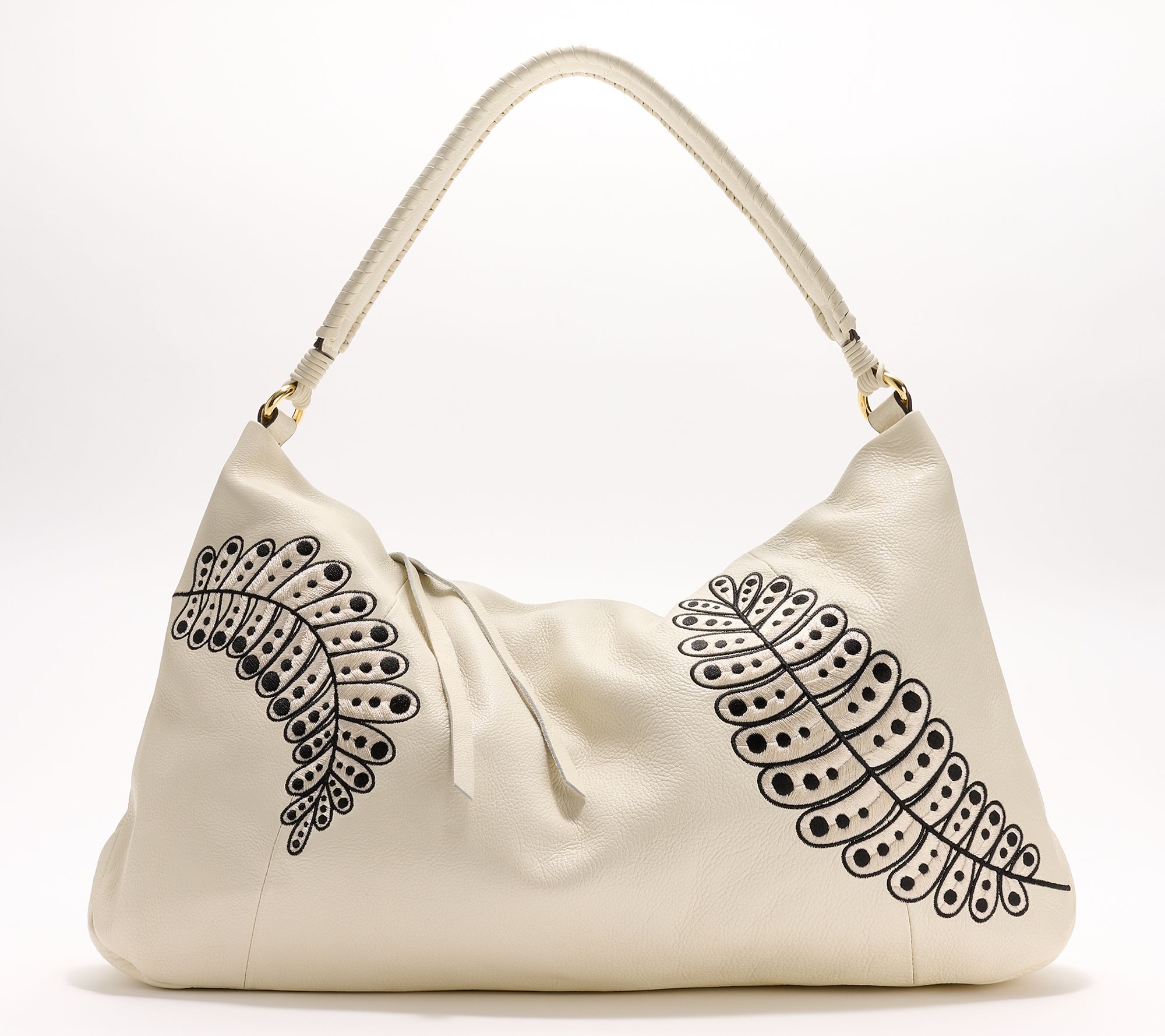 As Is Aimee Kestenberg All for Love Leather Hobo Bag