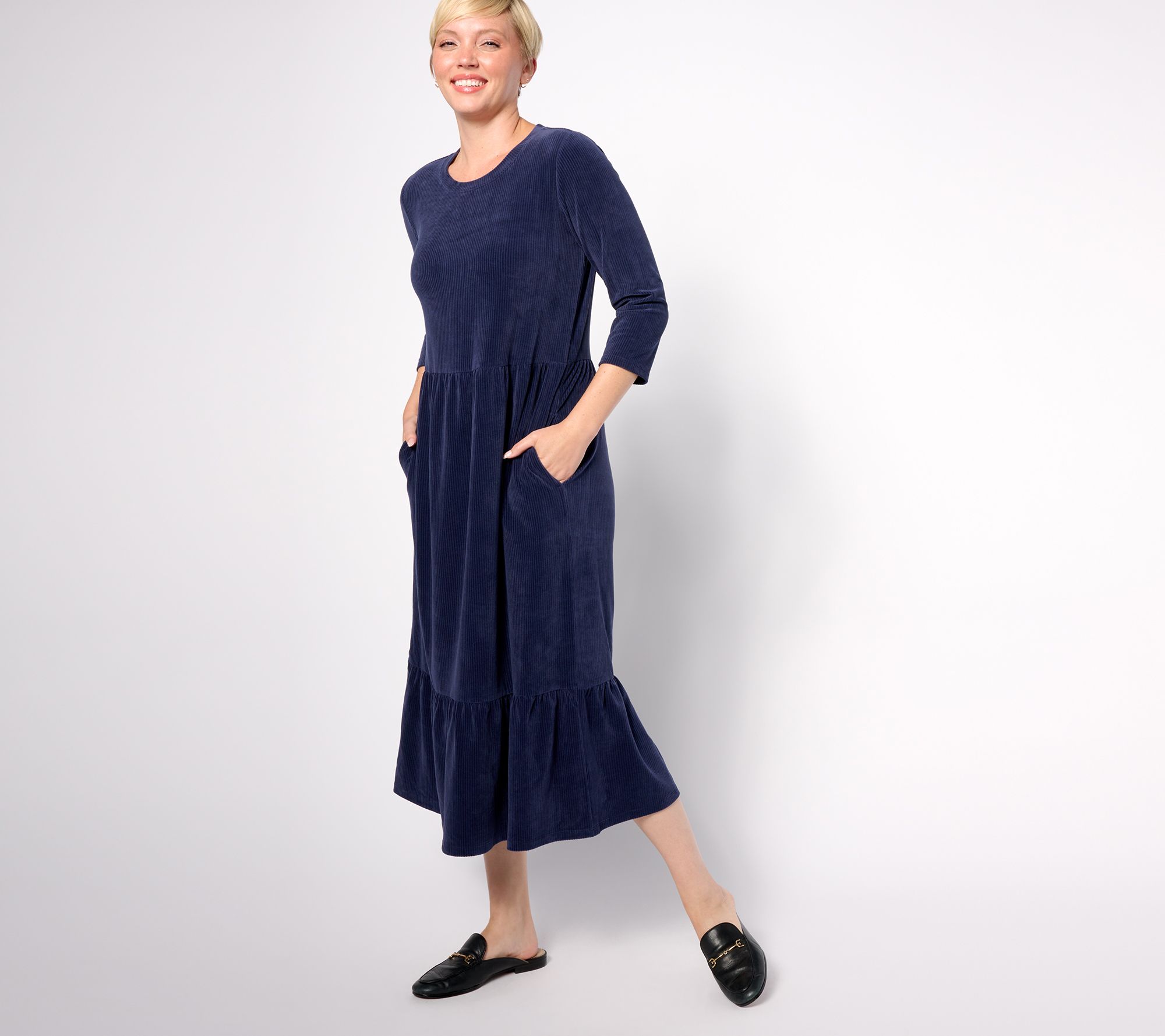 Denim & Co. - Plus 1X (18W-20W) - Dresses 