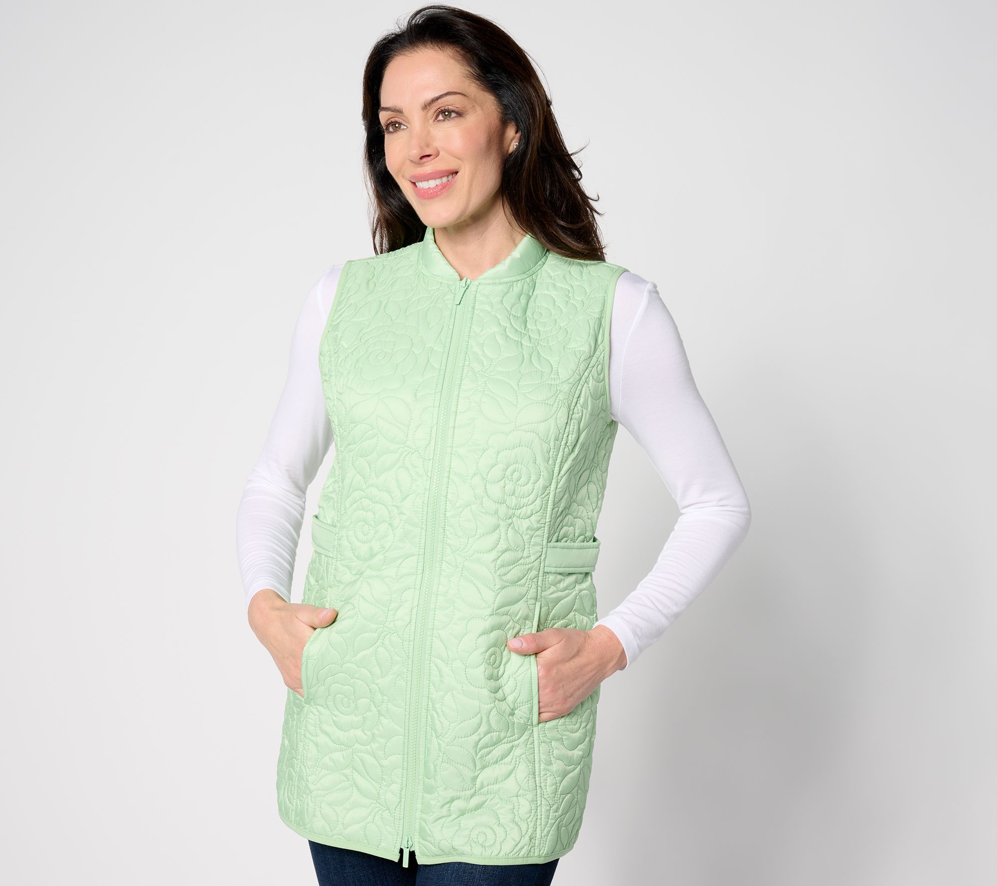 Denim & Co. Active Quilted Vest