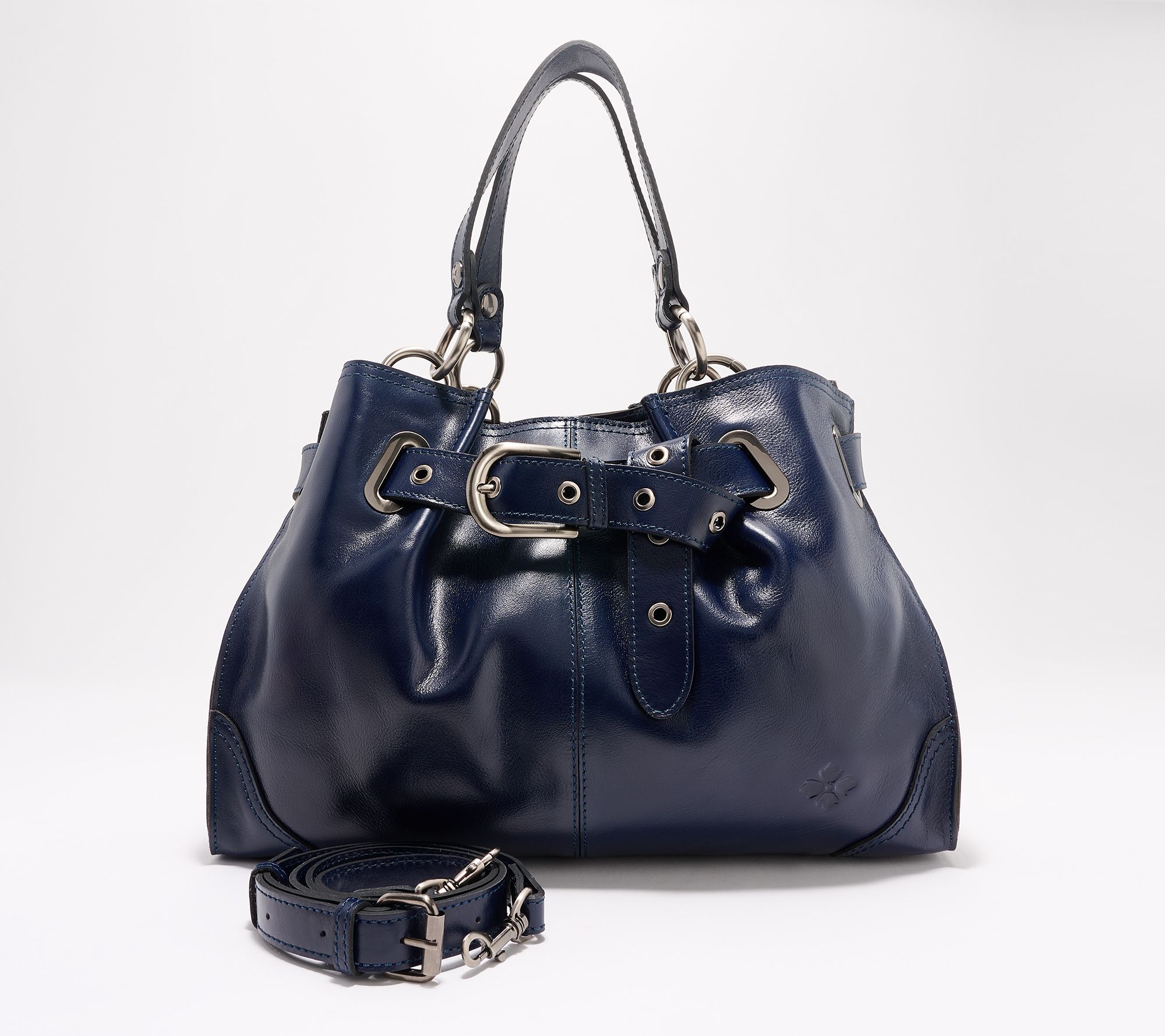 Patricia Nash Discovery Sarzana Leather Crossbody