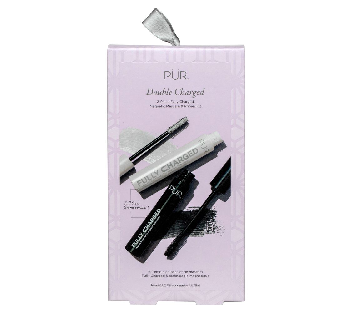 PUR Beauty Fully Charged Magnetic Mascara & Pri mer 2-Piece Se