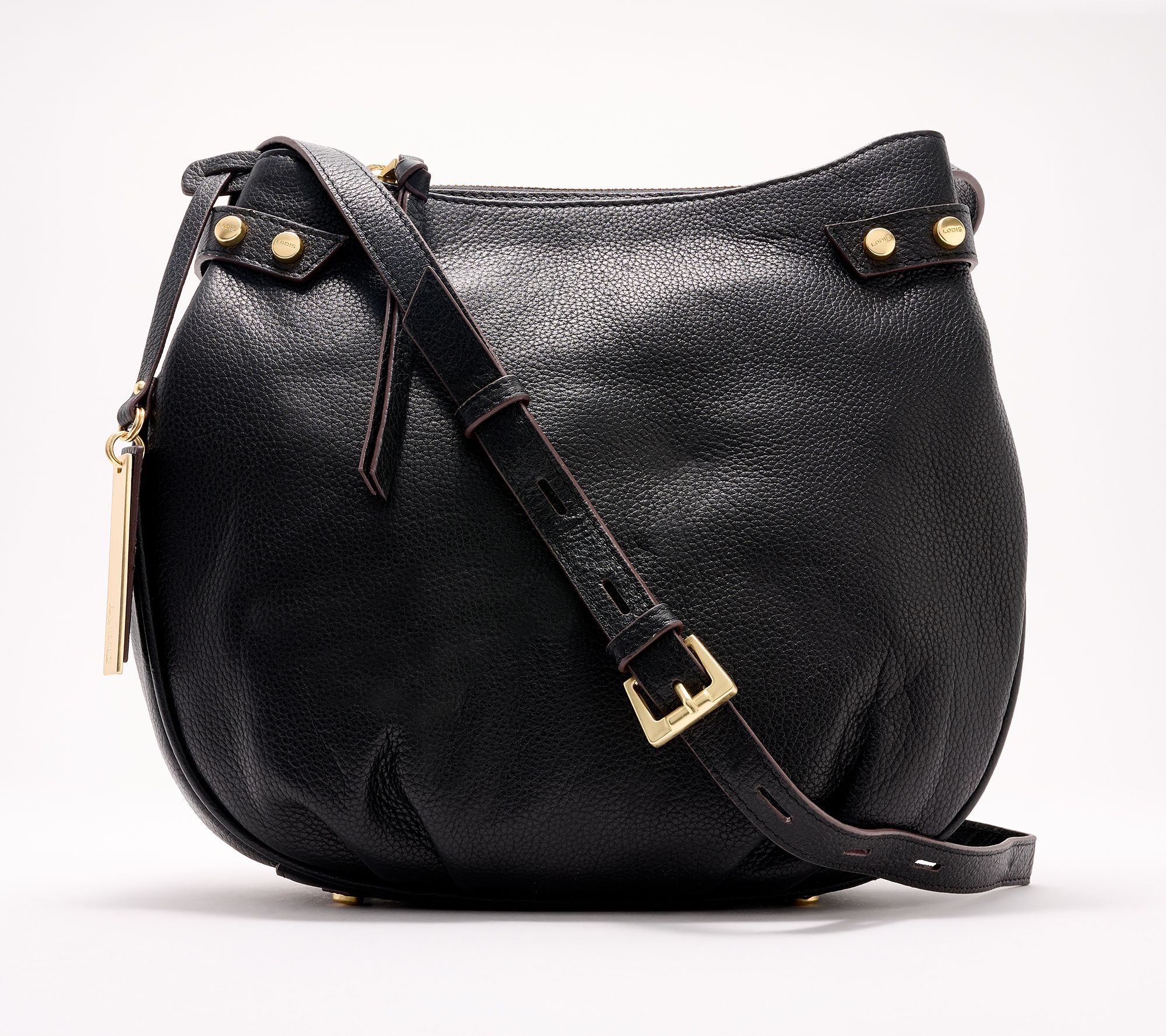 Lodis Leather Studded Detail Solange Crossbody