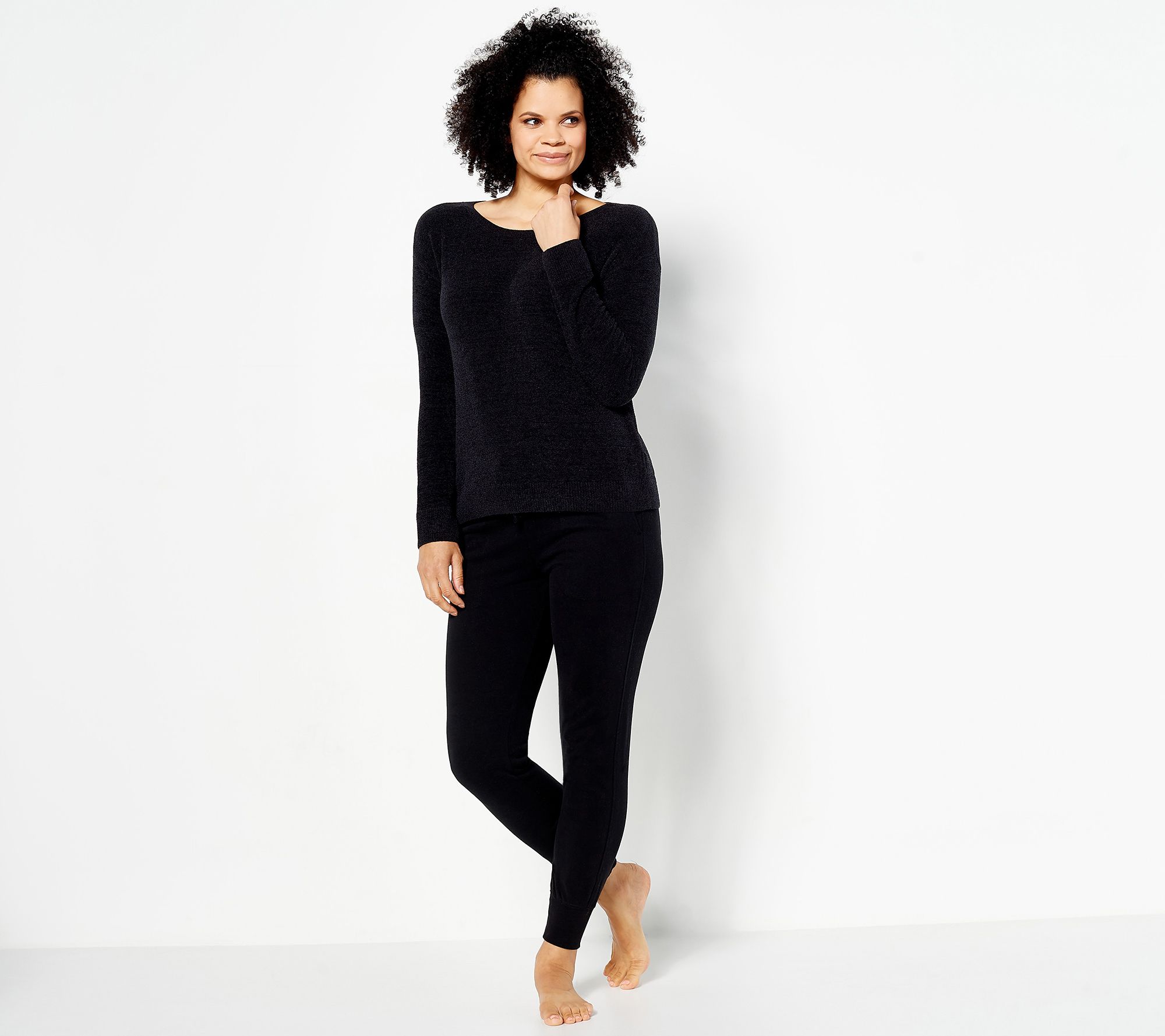"As Is" Barefoot Dreams CozyChic Ultra Lite Top w/ Malibu Pant