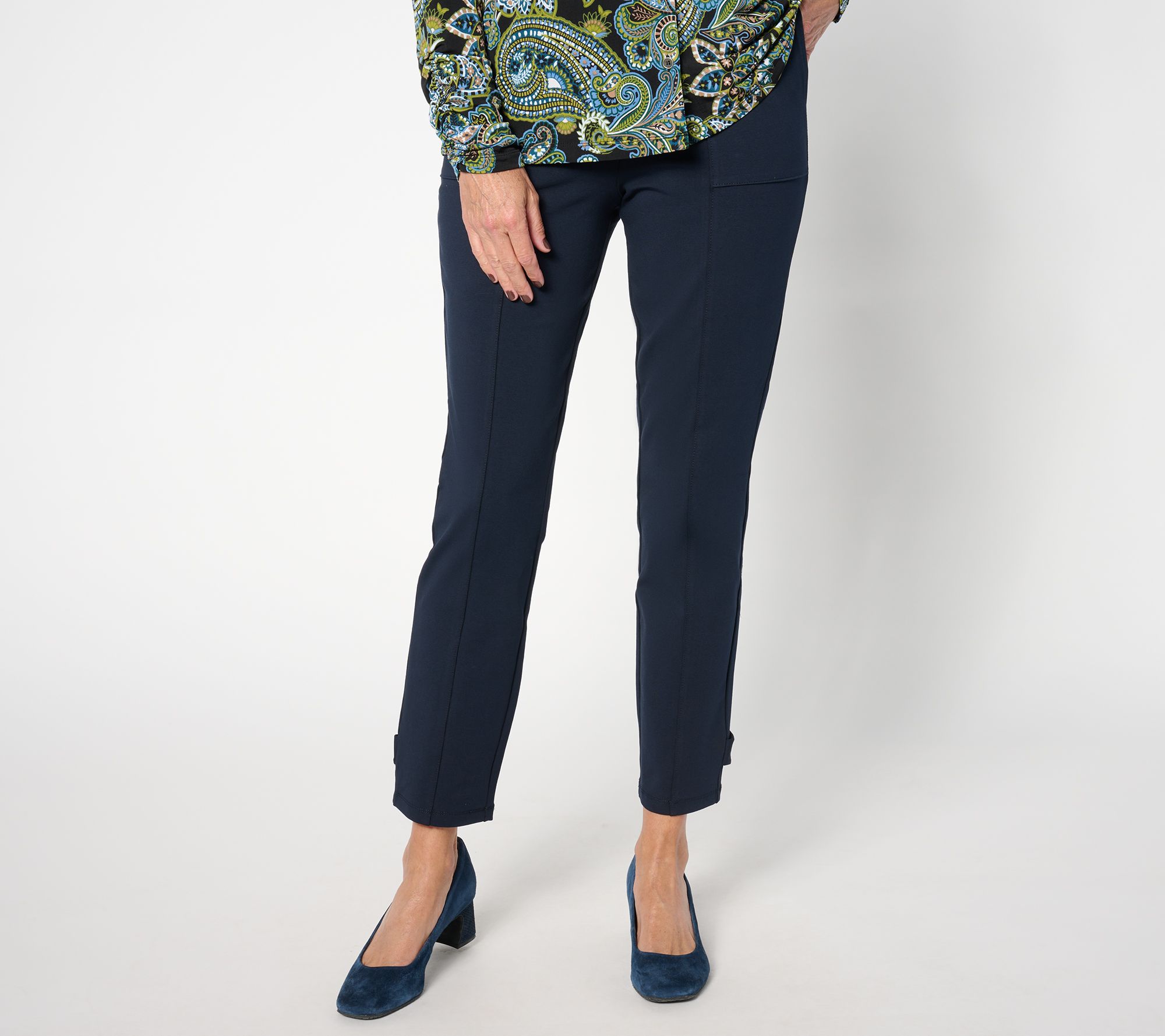 Susan Graver Reg Weekend Premium Stretch Slim-Leg Ankle