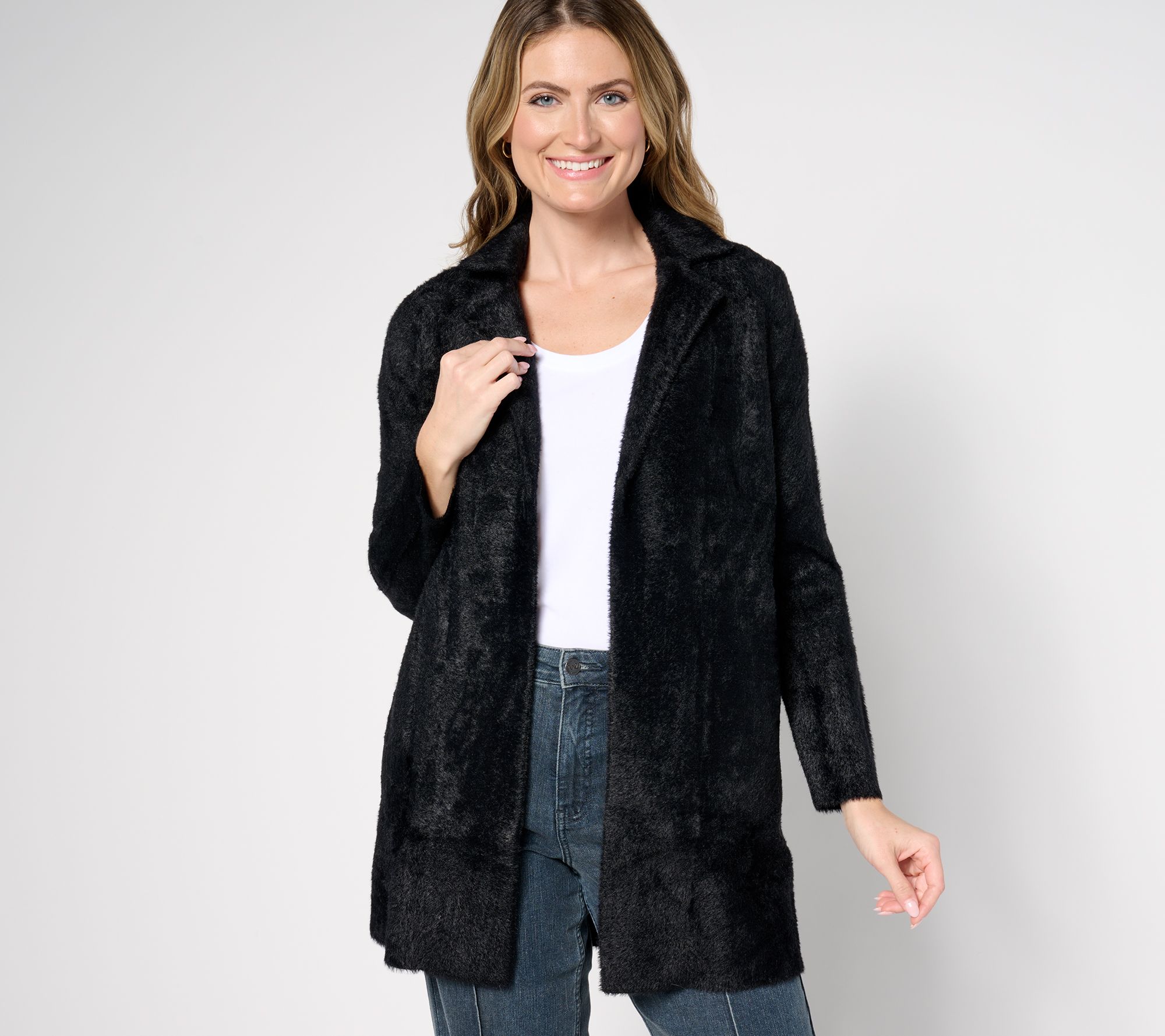 Liverpool Los Angeles Open-Front Coatigan Sweater