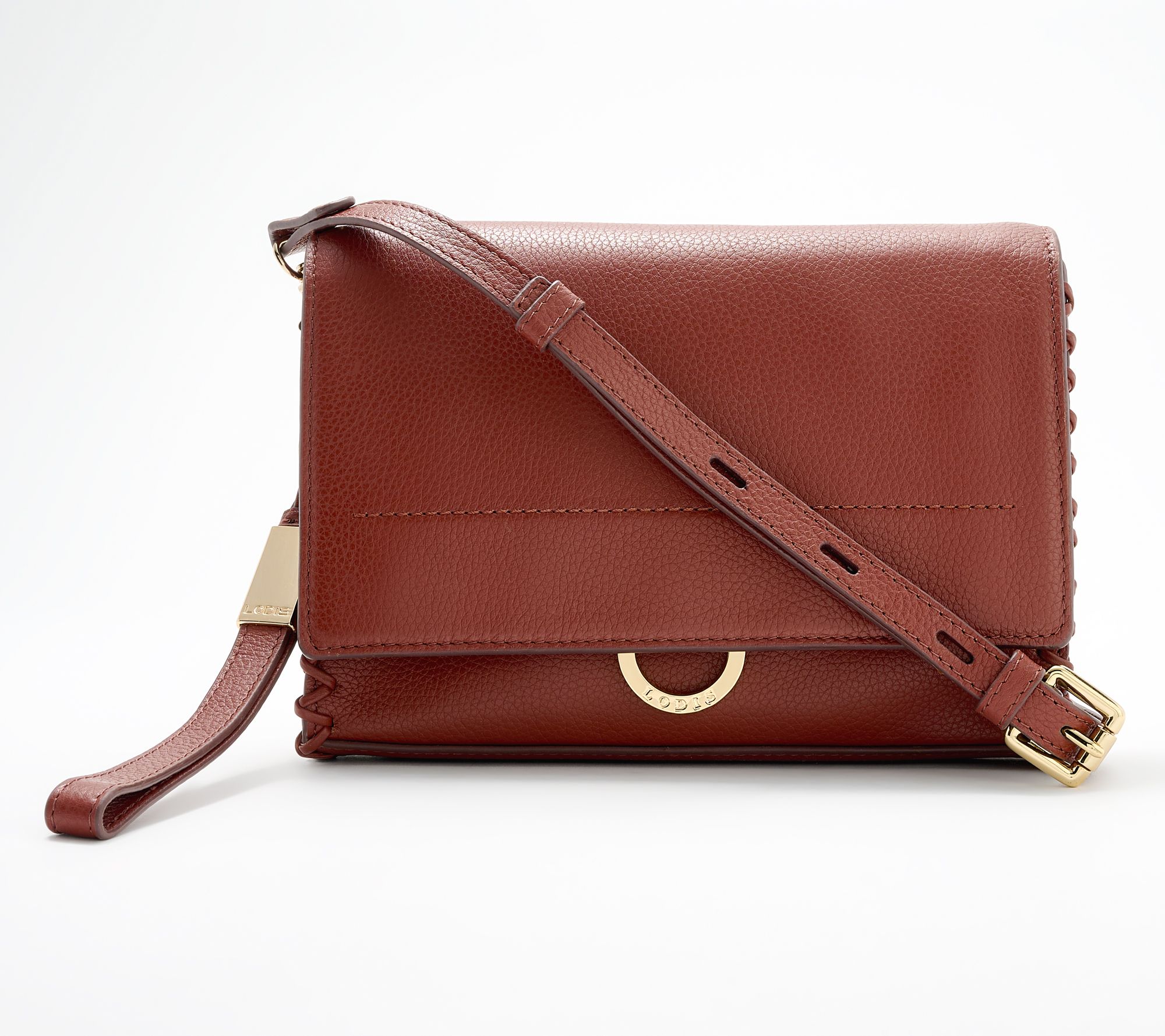 LODIS Texas Leather Amy Crossbody Bag