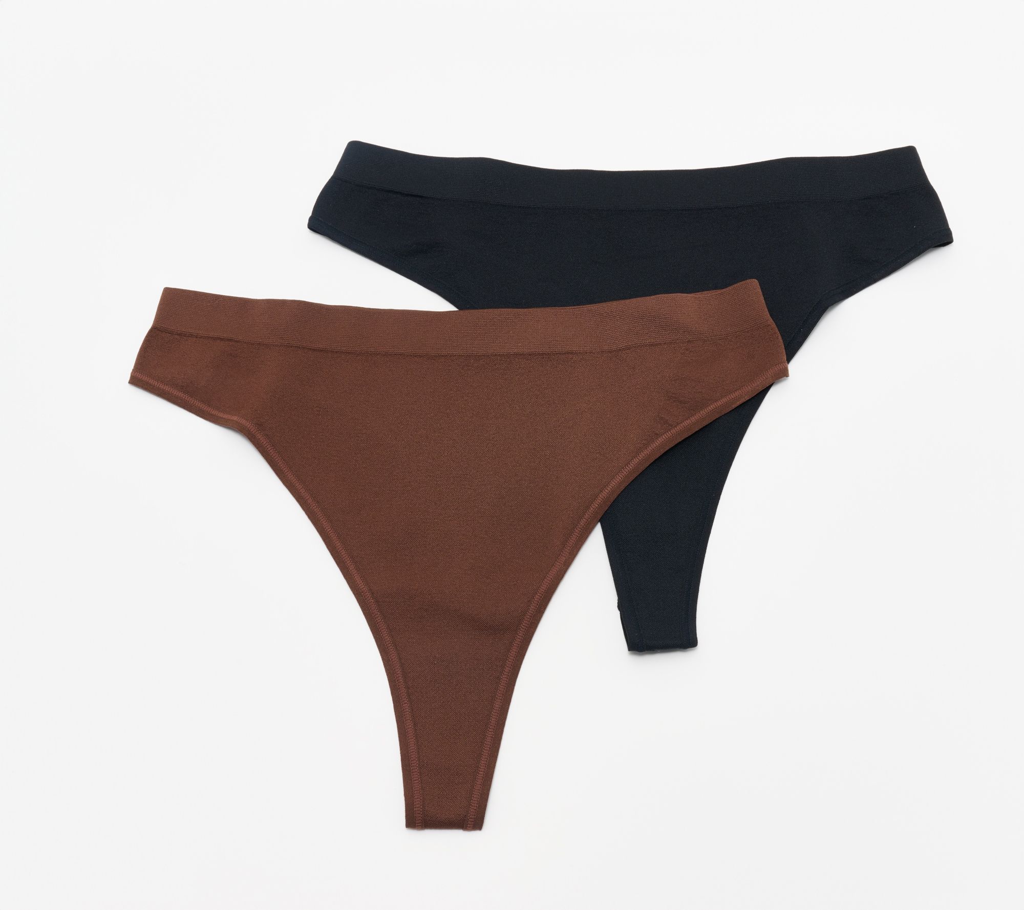 Anybody Intimates Lycra Seamless Comfort Thong Set of 2