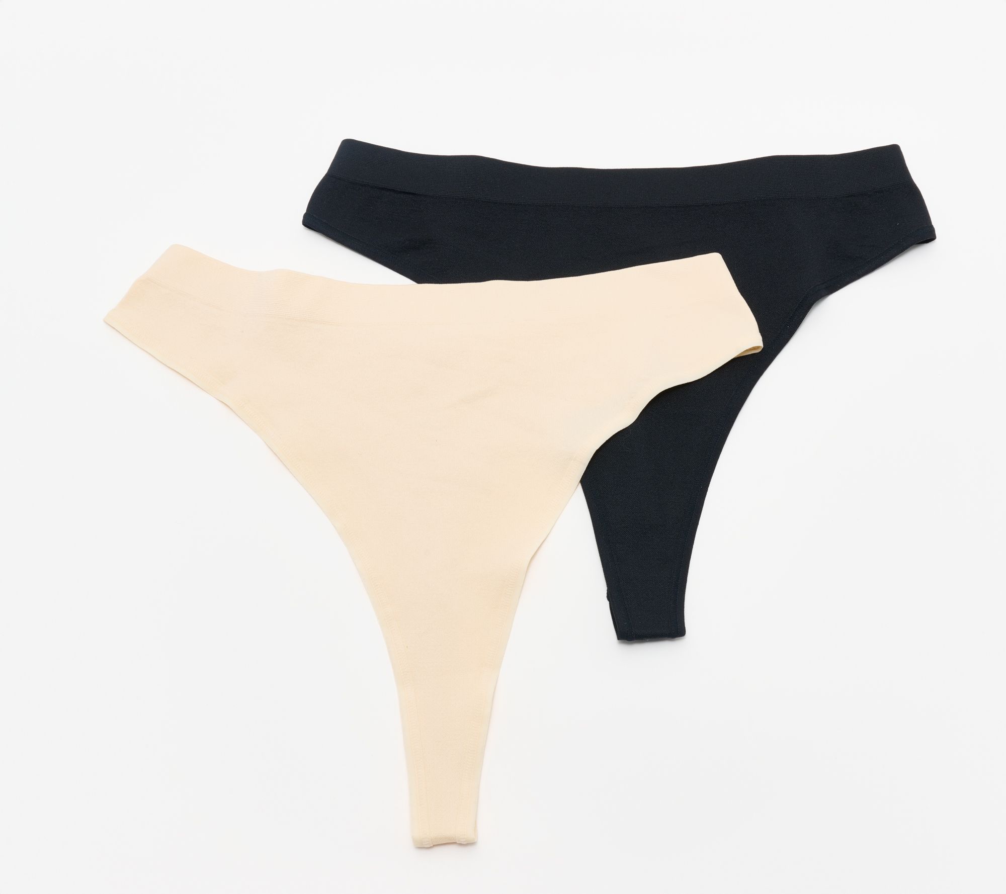 Anybody Intimates Lycra Seamless Comfort Thong Set of 2