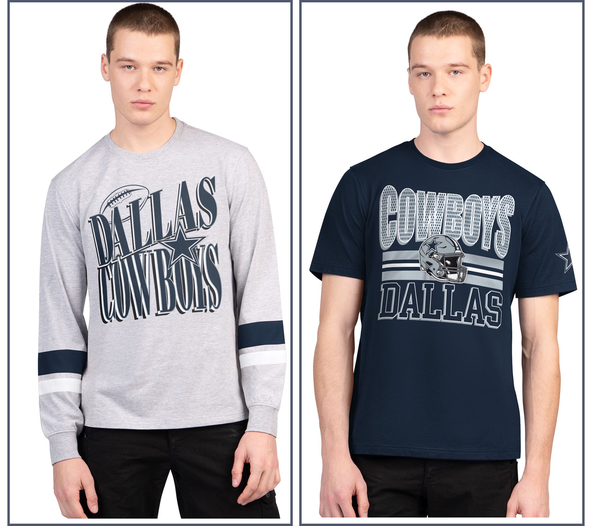 NFL Officially Licensed Dallas Short Sleeve & Long Sleeve T-Shirt
