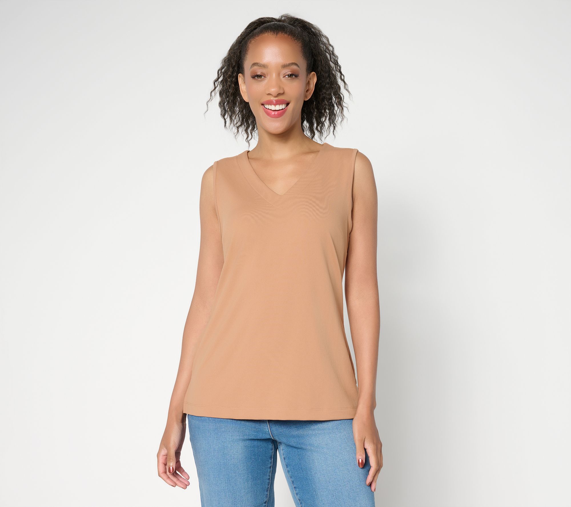 Brandis Dress Out Loud Smooth Criminal V-Neck Tank Top