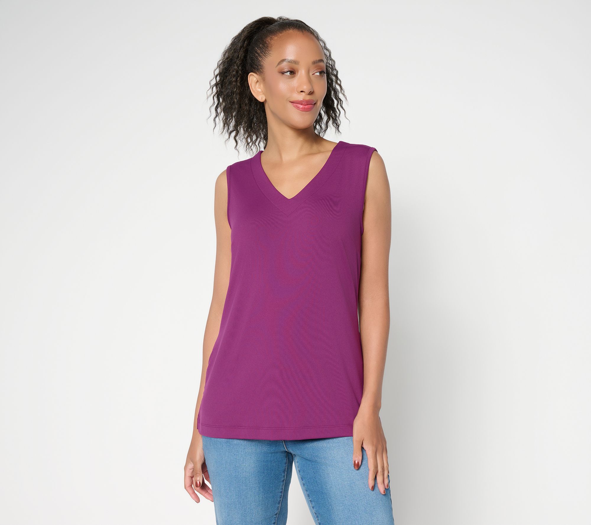 Brandis Dress Out Loud Smooth Criminal V-Neck Tank Top