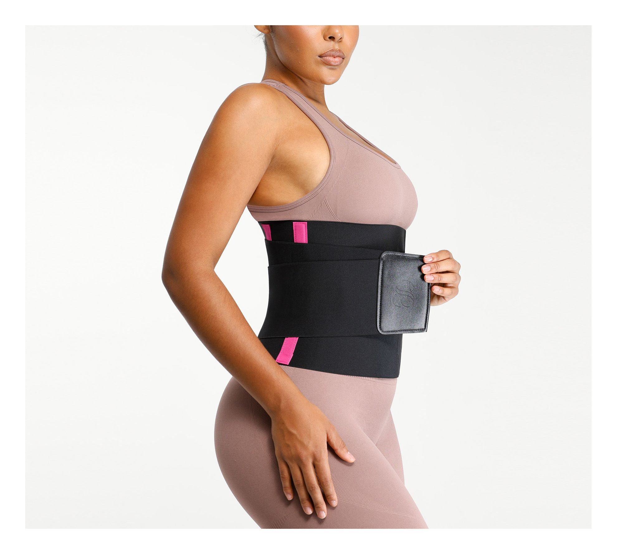 Shapellx NeoSweat Triple Compression Latex Waist Trainer