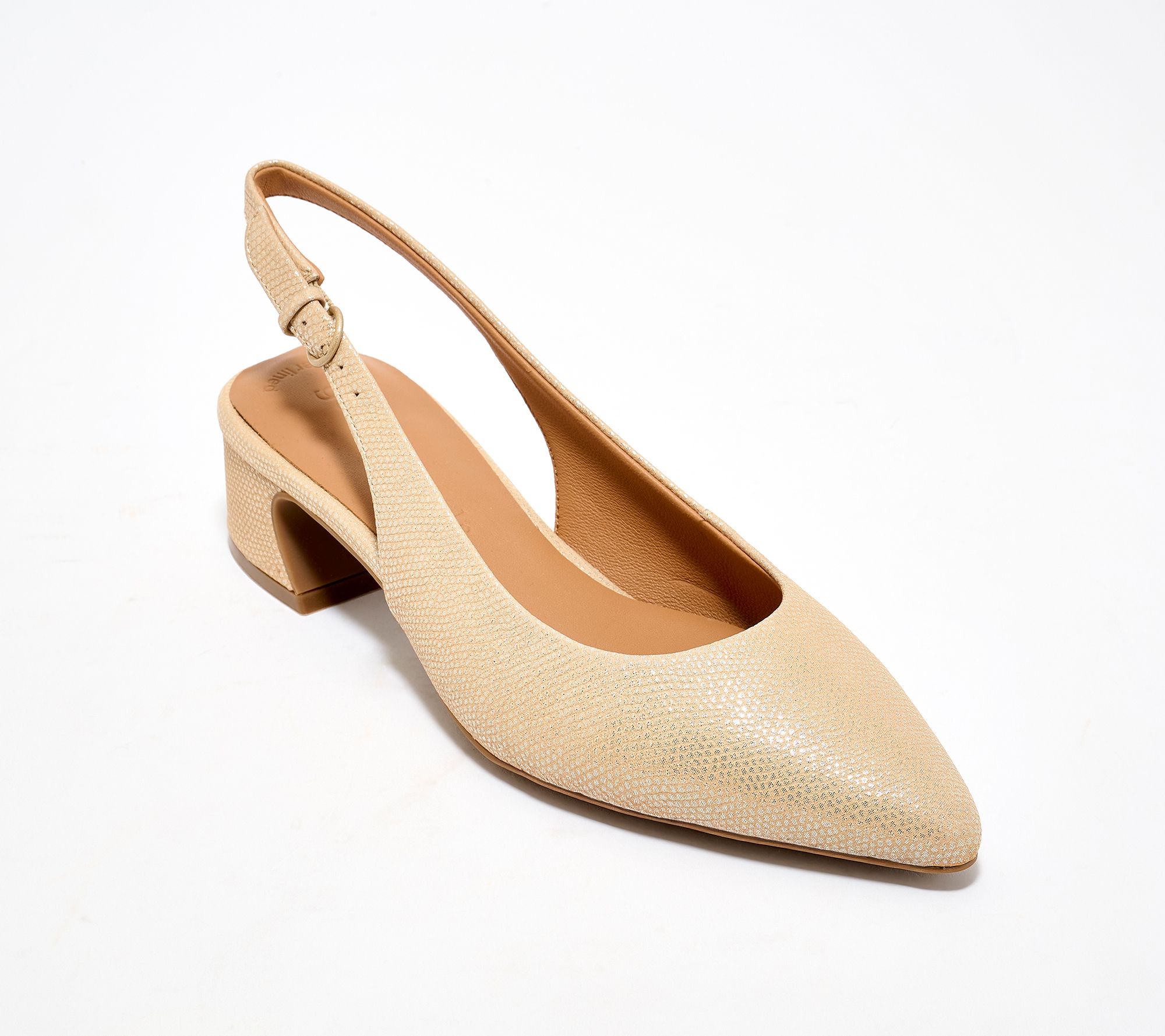 Gentle Souls by Kenneth Cole Leather Sling-Back Pumps-Georgia
