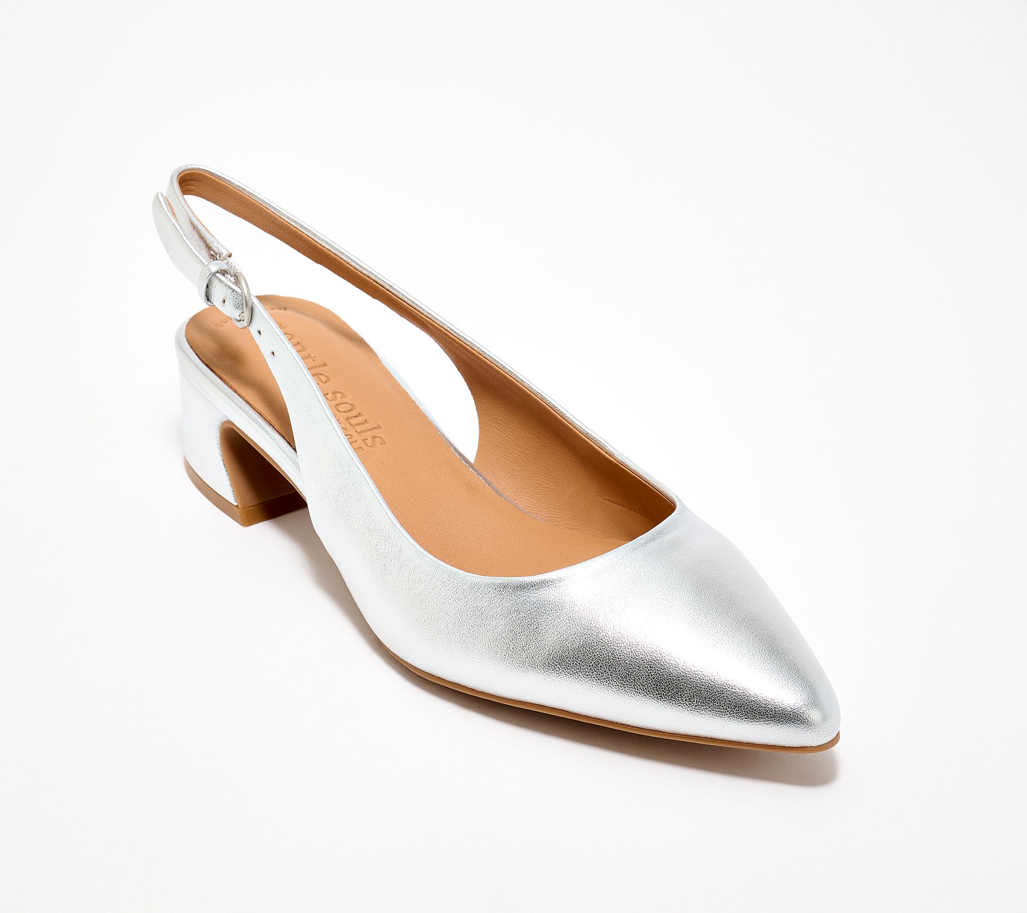 Gentle Souls by Kenneth Cole Leather Sling-Back Pumps-Georgia