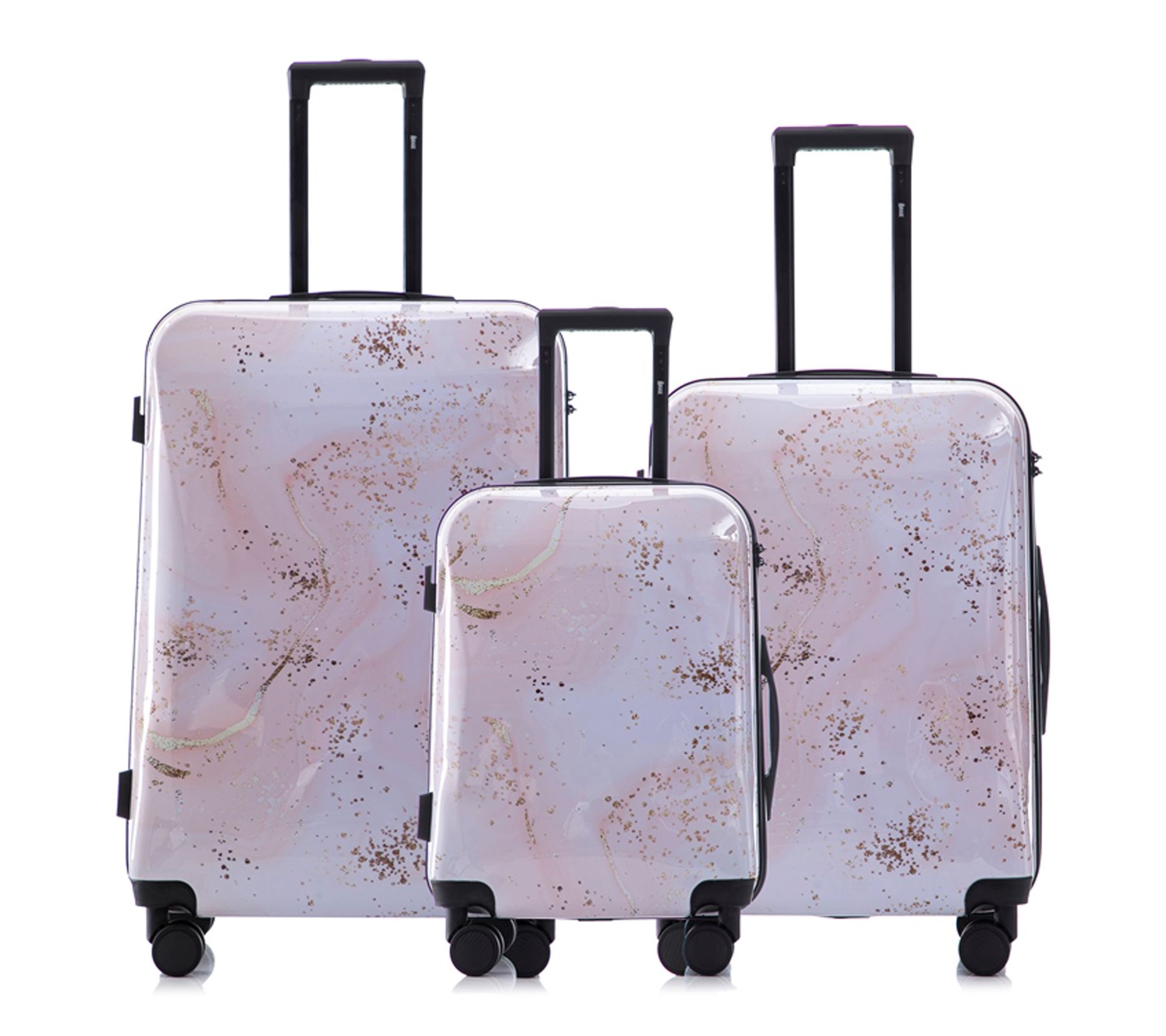 Mirage Luggage ABS Lightweight 3-Piece Spinner Set