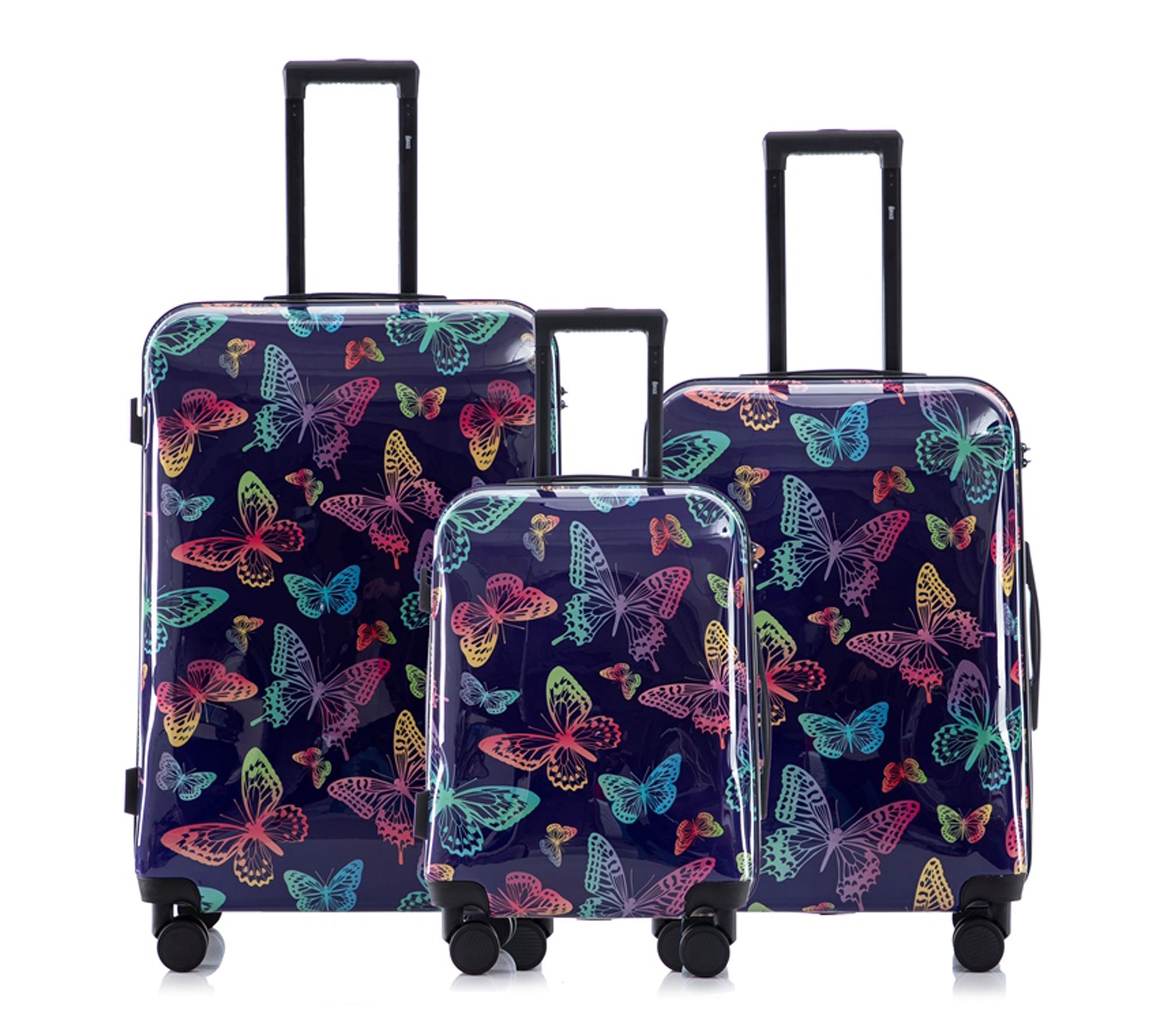 Mirage Luggage ABS Lightweight 3-Piece Spinner Set
