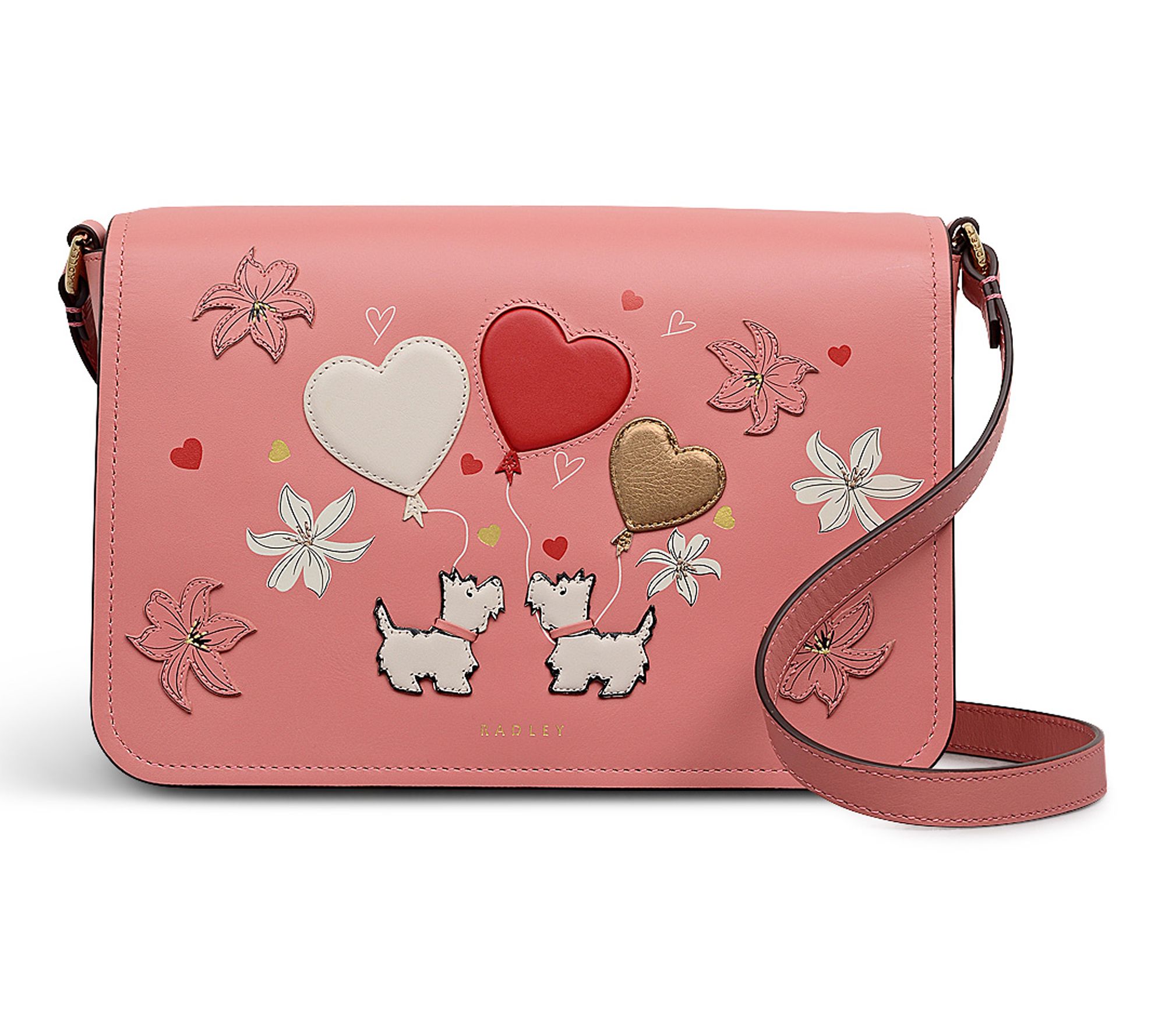 RADLEY Love You Lots Medium Flapover Crossbody