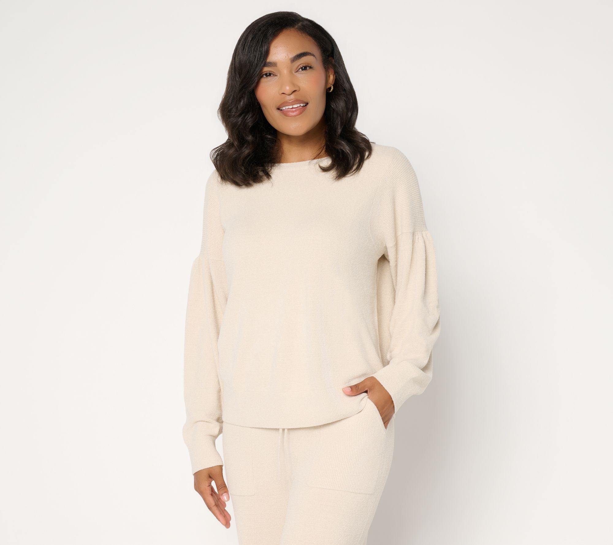 Barefoot Dreams CozyChic Ultra Lite Rib Pullover