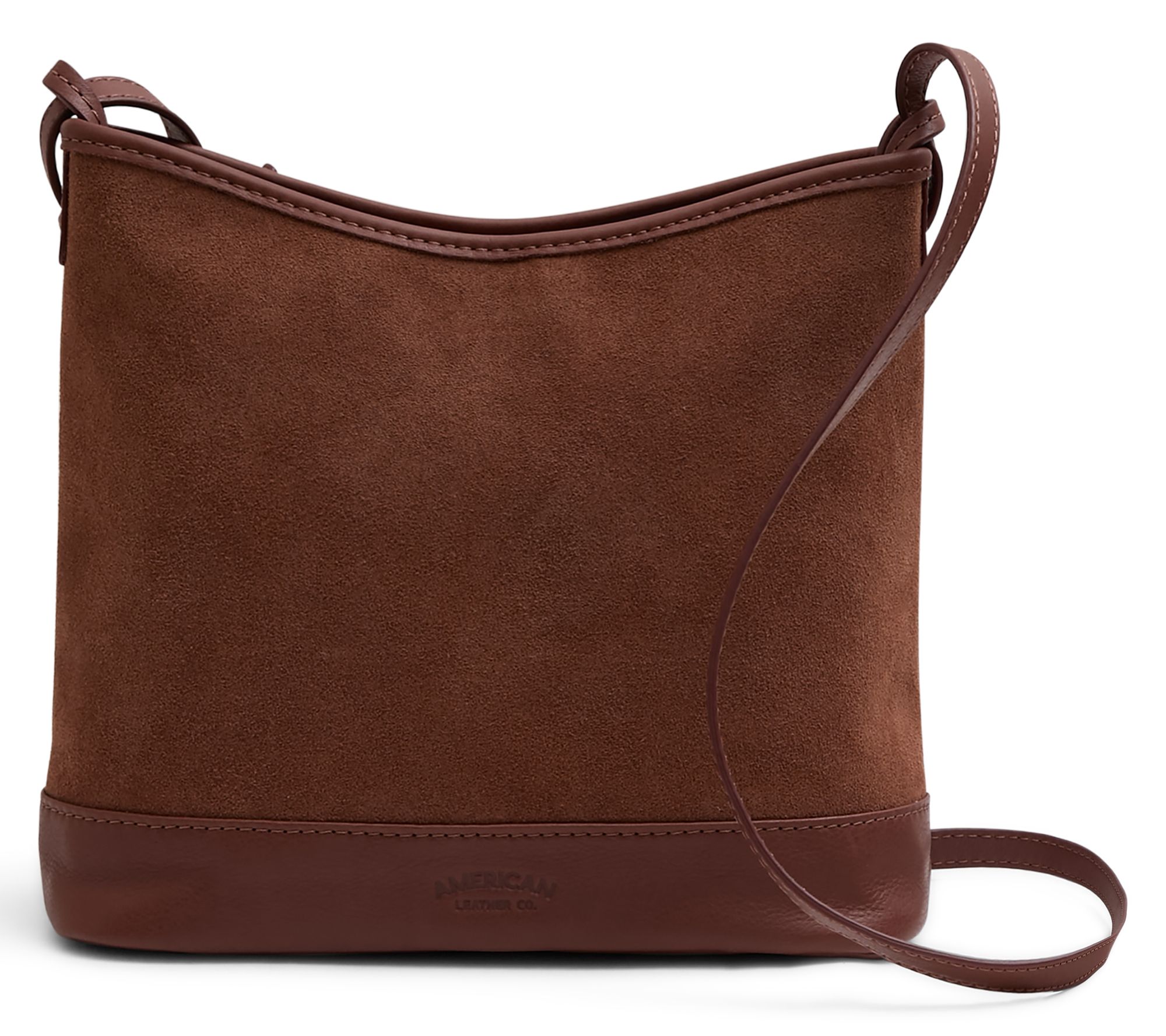 American Leather Co. Wheaton Leather or Suede Crossbody