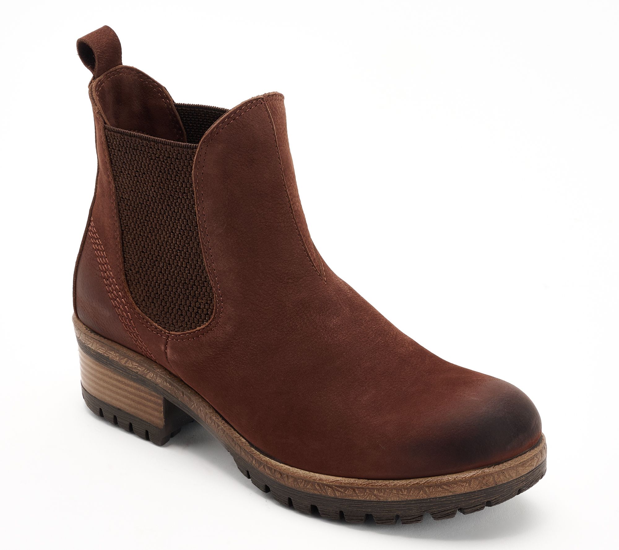 "As Is" Miz Mooz Leather Heeled Ankle Boots- Danie