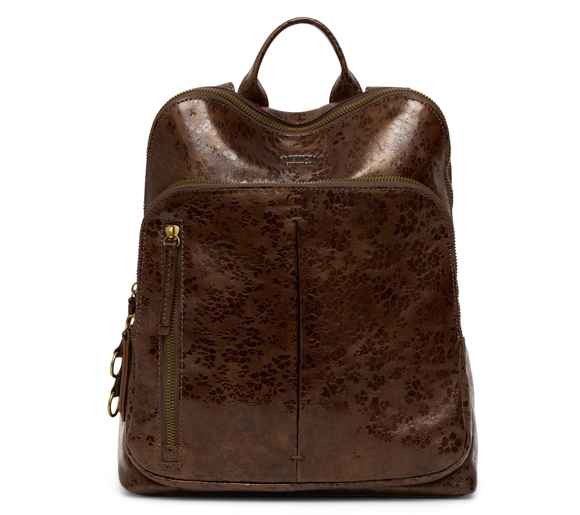 American Leather Co. Cleveland Backpack in Burnished Maple