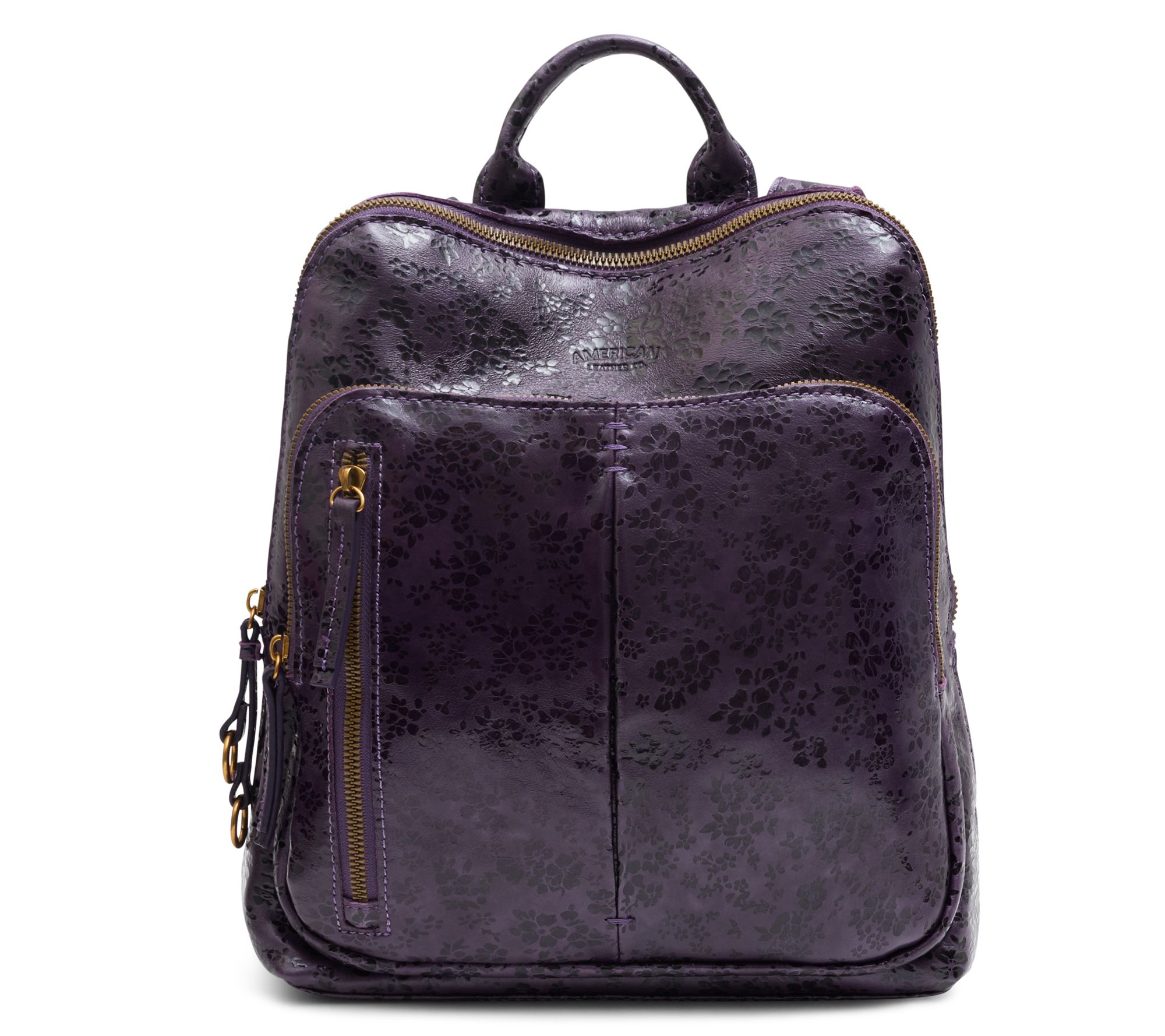 American Leather Co. Cleveland Backpack in Burnished Maple