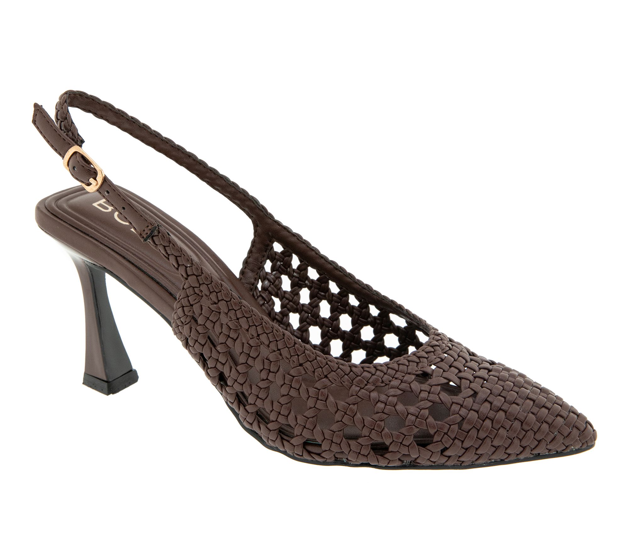 BCBG Issa Woven Pointed Toe Pump