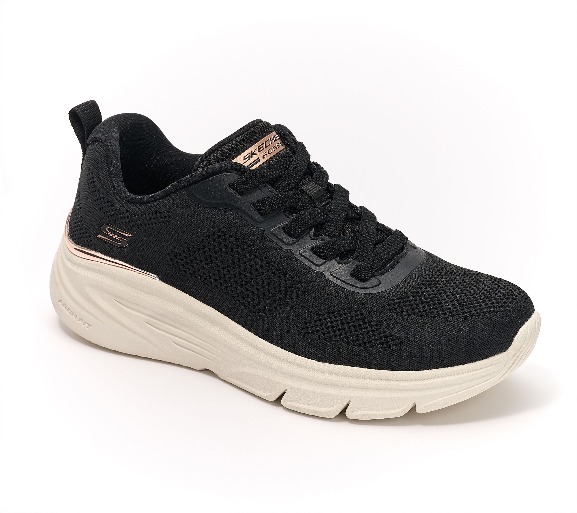 "As Is " Skechers Bobs Arch Fit Elev8 Bungee Sneakers