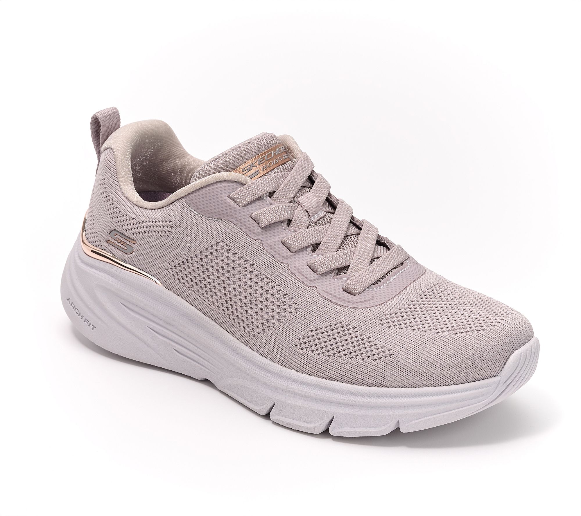 "As Is " Skechers Bobs Arch Fit Elev8 Bungee Sneakers
