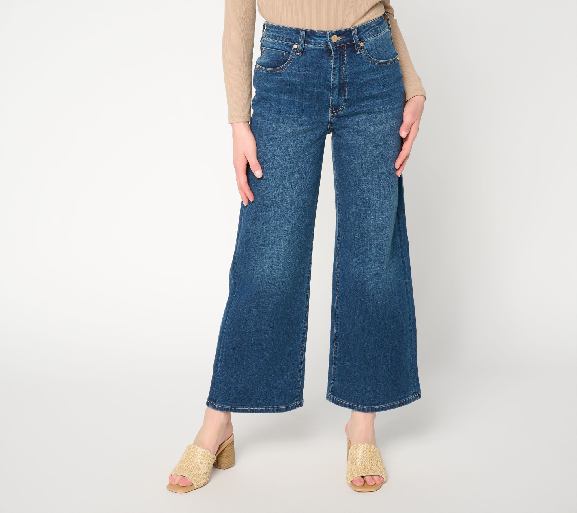 "As Is" Liverpool Los Angeles Wide Leg Hi-Rise Jeans - Seattle