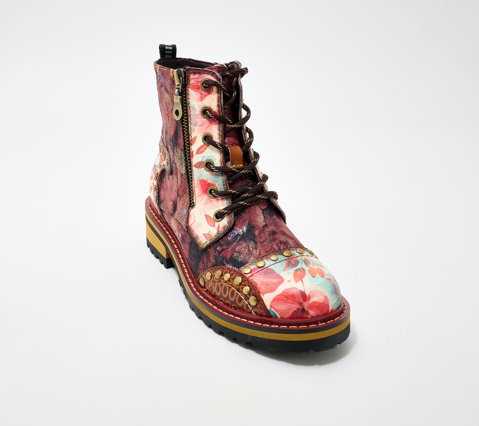  L'Artiste by Spring Step Lace Up Boot - Rugup-Flower