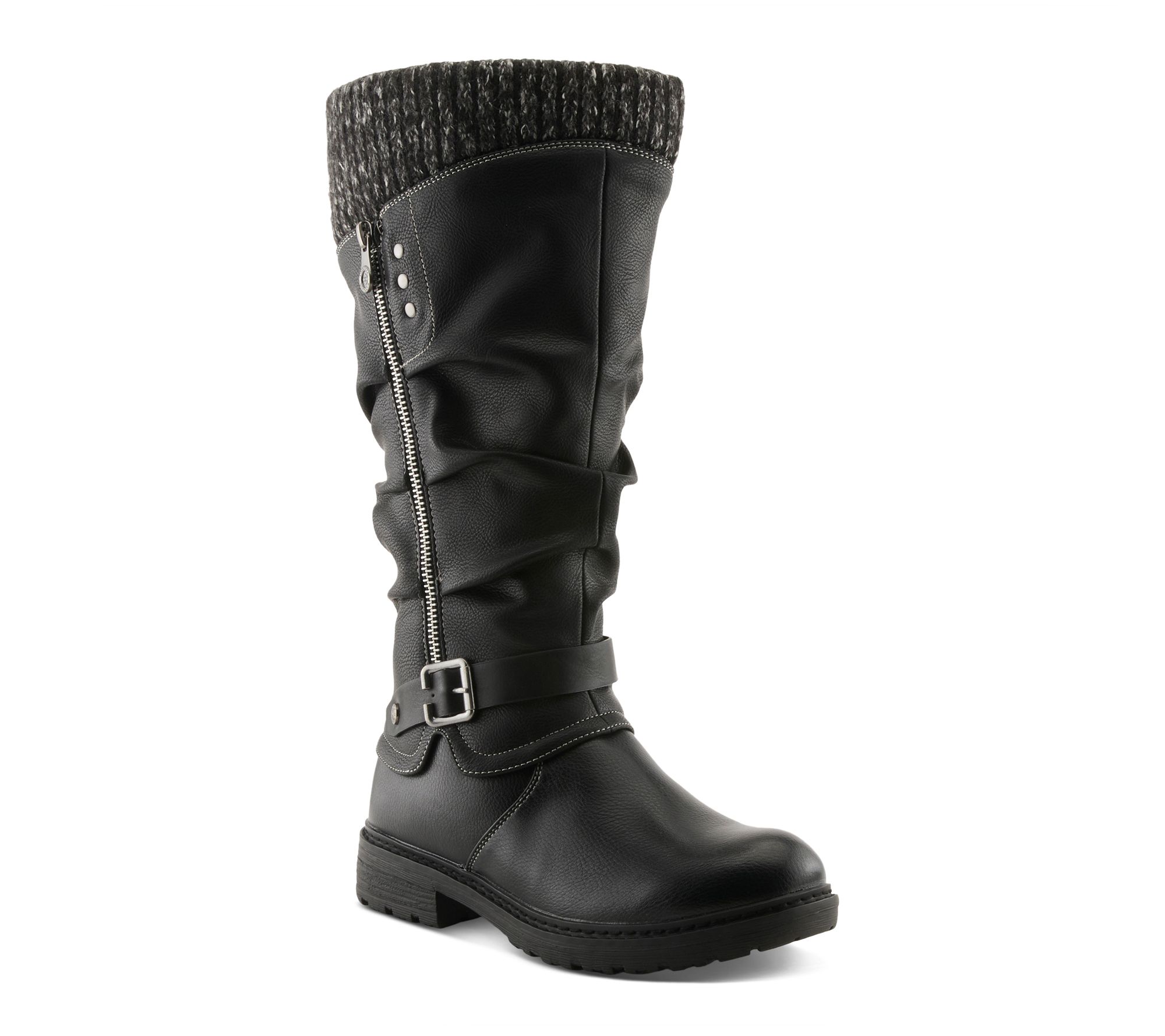 Patrizia by Spring Step Sweater Cuff Boot - Rowin