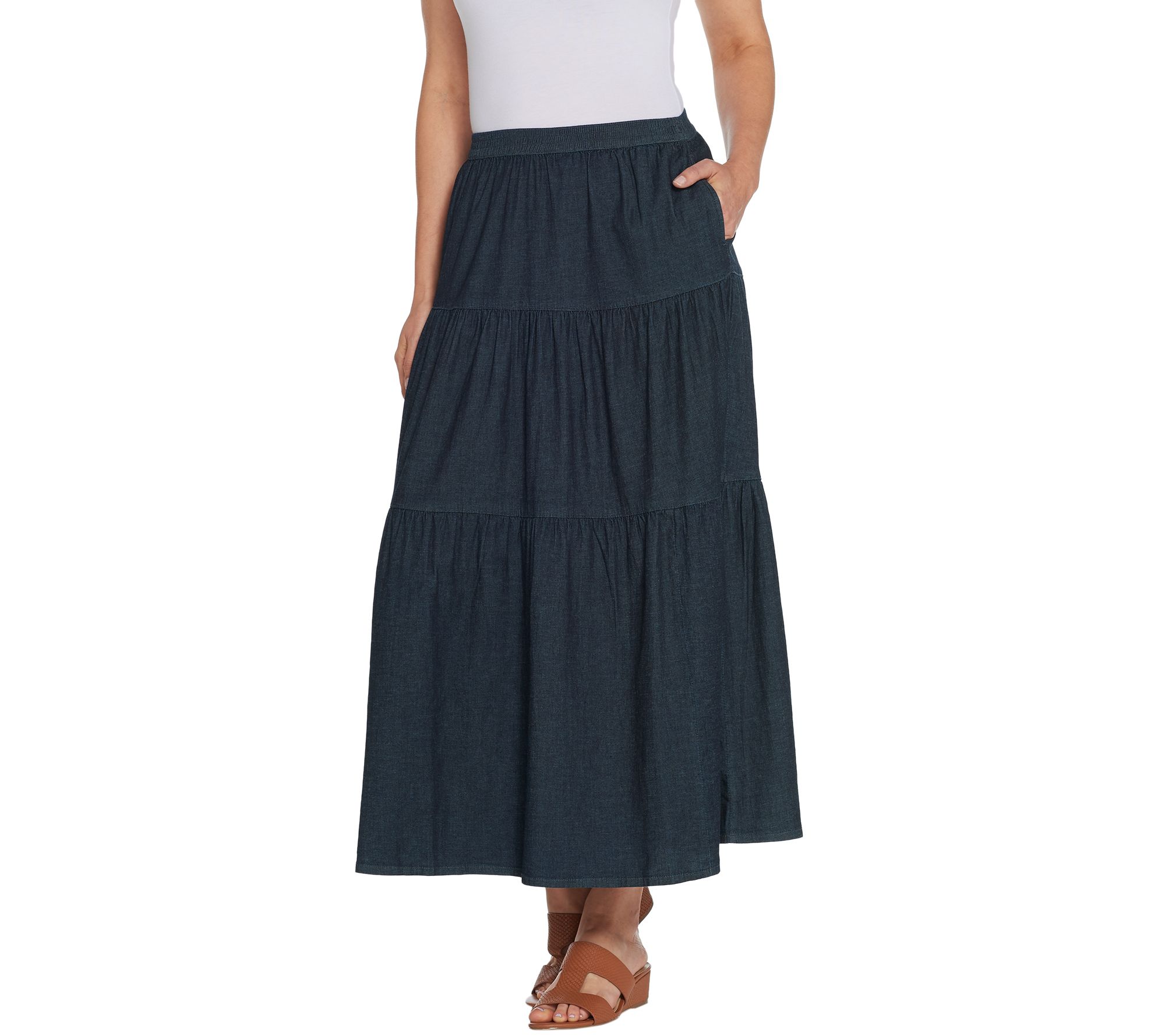 qvc maxi skirts