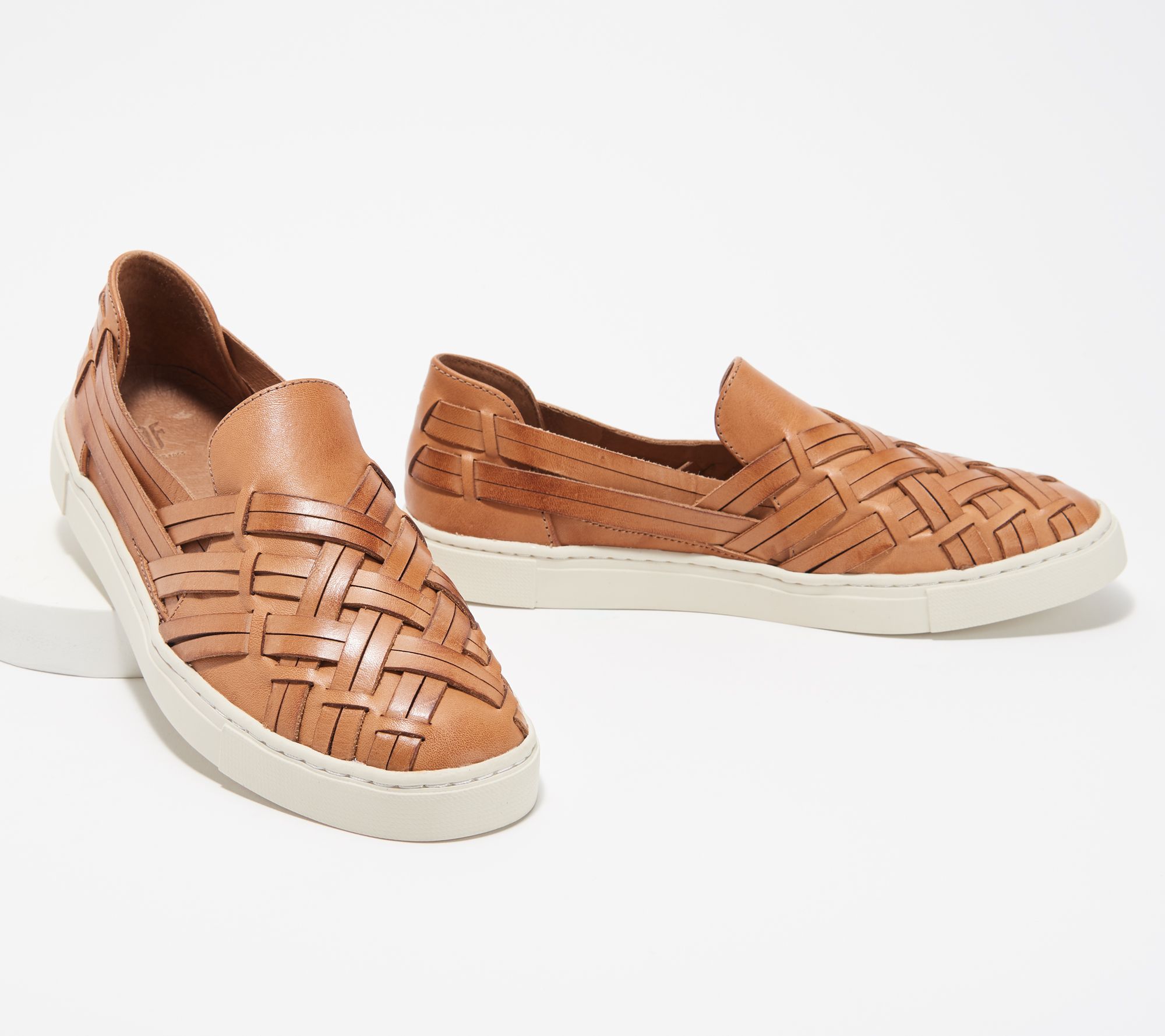 Frye Leather Slip-On Shoes - Ivy 