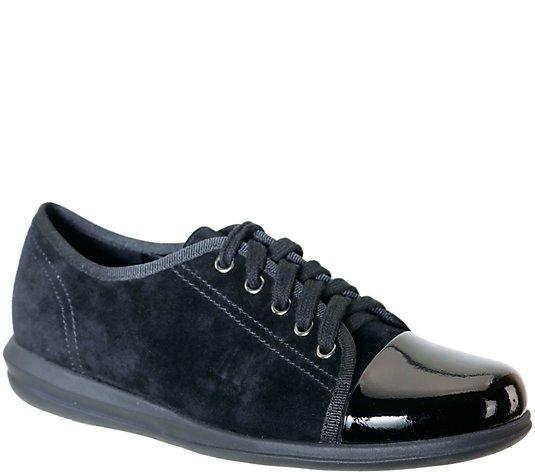 David Tate Leather Lace-up Sneakers - Siren